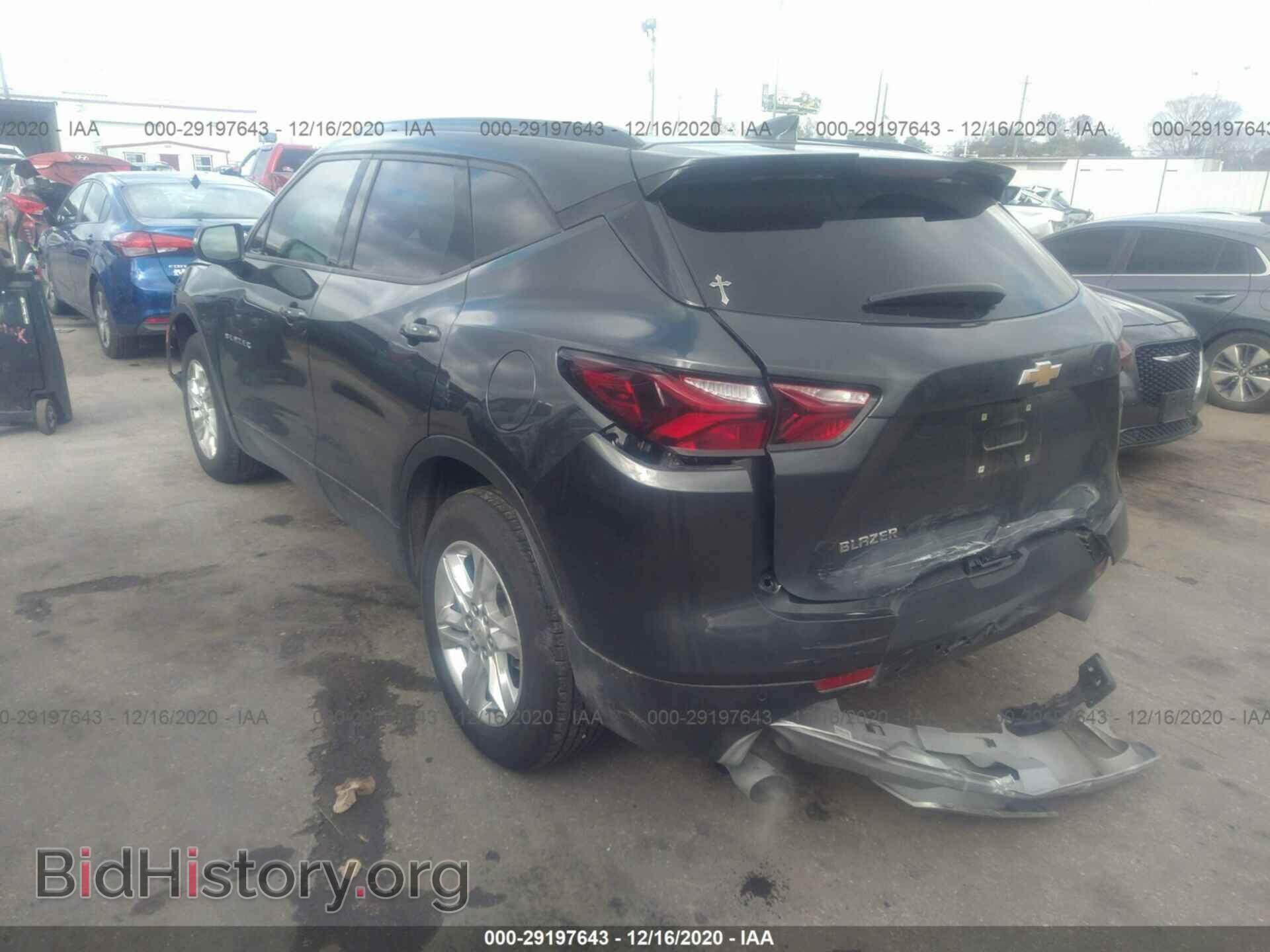 2019 CHEVROLET BLAZER - VIN: 3GNKBCRS1KS698100 - Фото 3