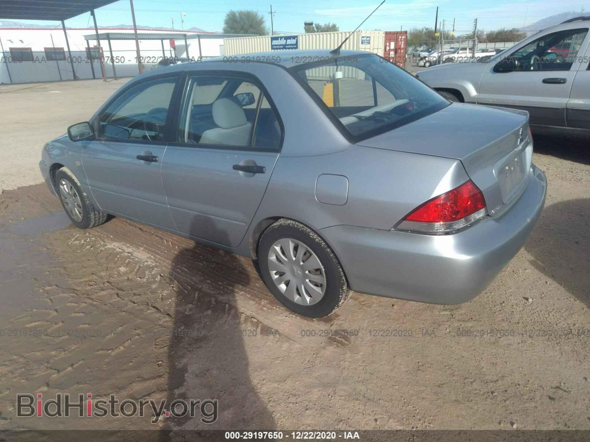 2006 MITSUBISHI LANCER - VIN: JA3AJ26E06U053829 - Фото 3