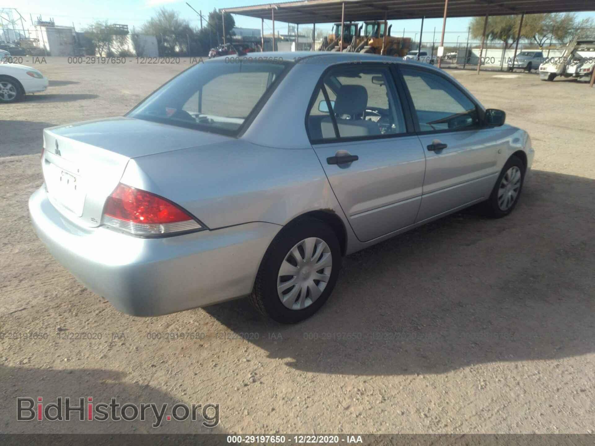 2006 MITSUBISHI LANCER - VIN: JA3AJ26E06U053829 - Фото 4