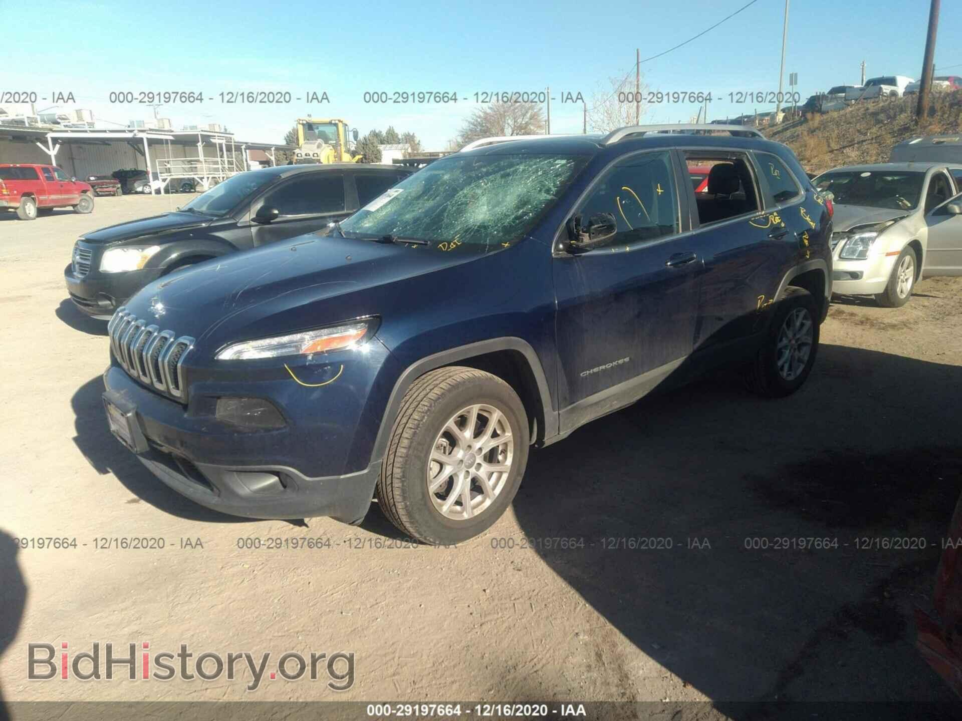 2016 JEEP CHEROKEE - VIN: 1C4PJMCB9GW147778 - Photo 2