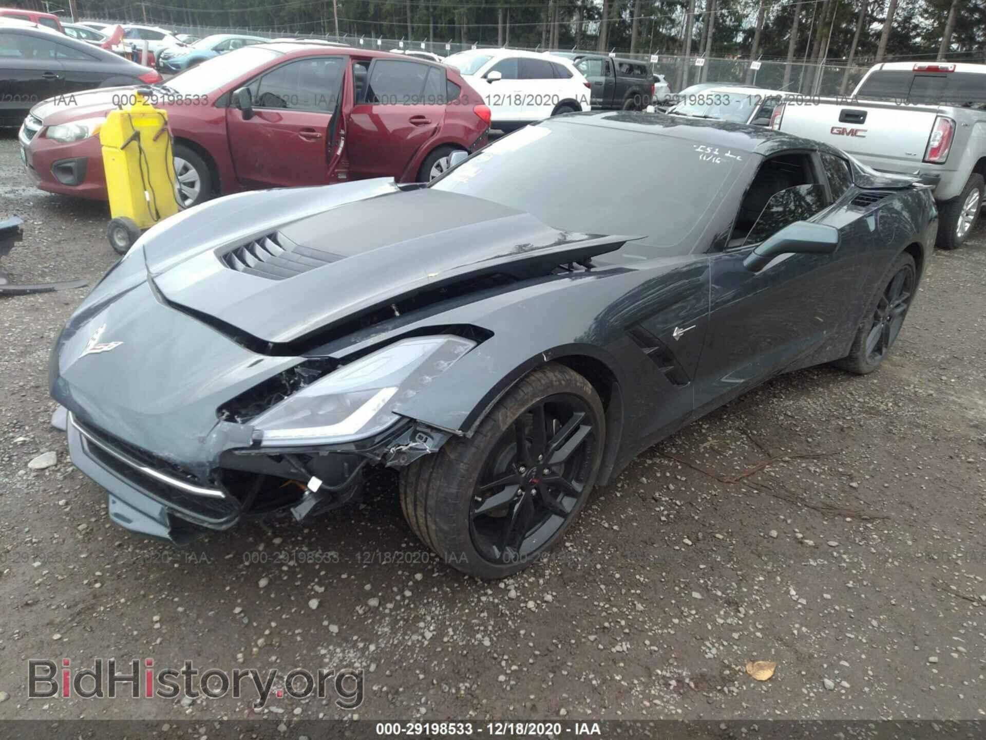 2019 CHEVROLET CORVETTE - VIN: 1G1YB2D74K5123735 - Фото 2