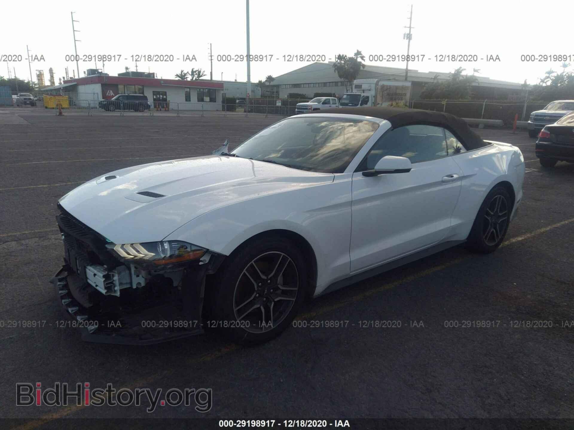 2019 FORD MUSTANG - VIN: 1FATP8UH5K5150186 - Фото 2