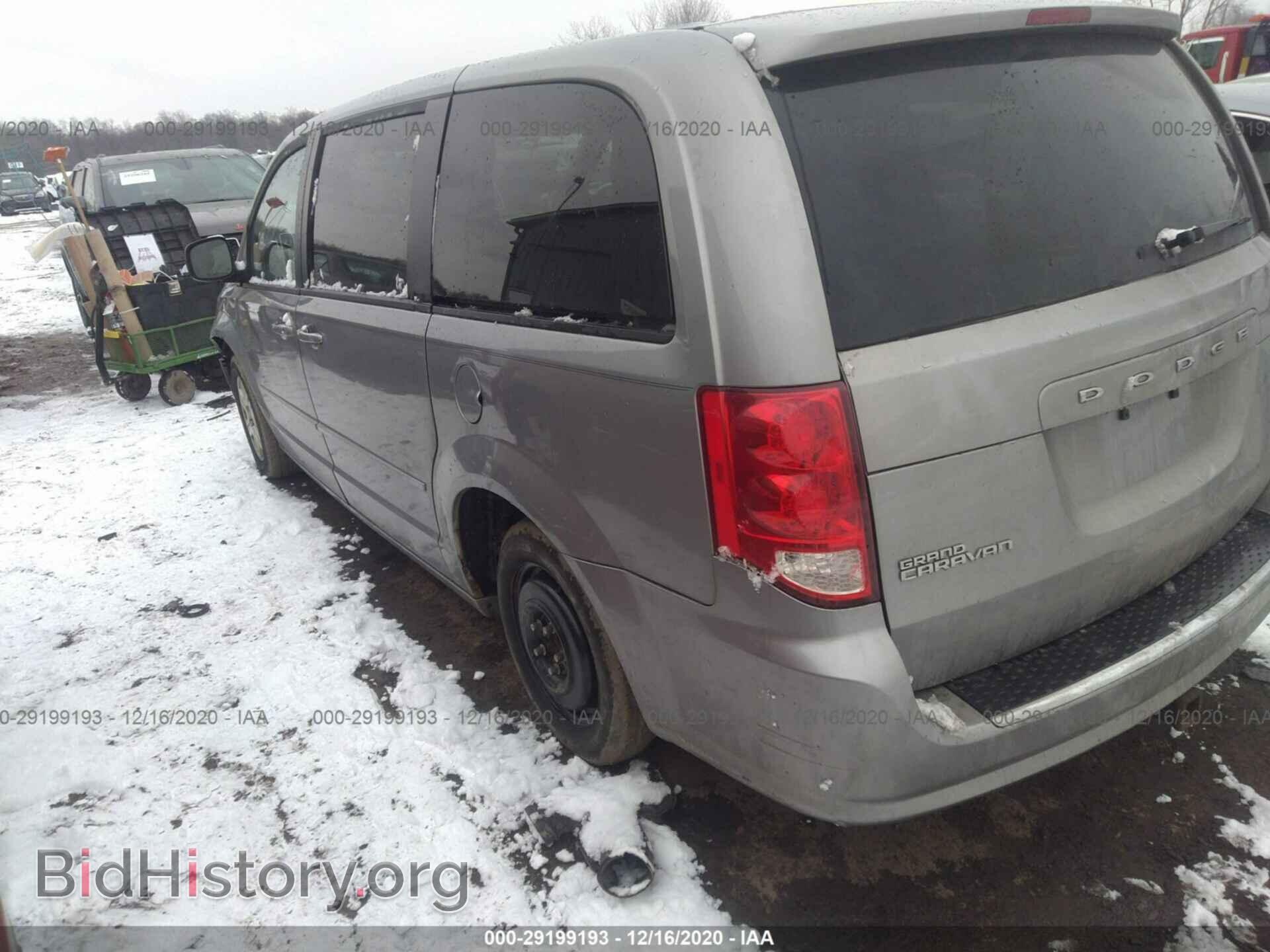 2013 DODGE GRAND CARAVAN - VIN: 2C4RDGBG9DR648592 - Фото 3