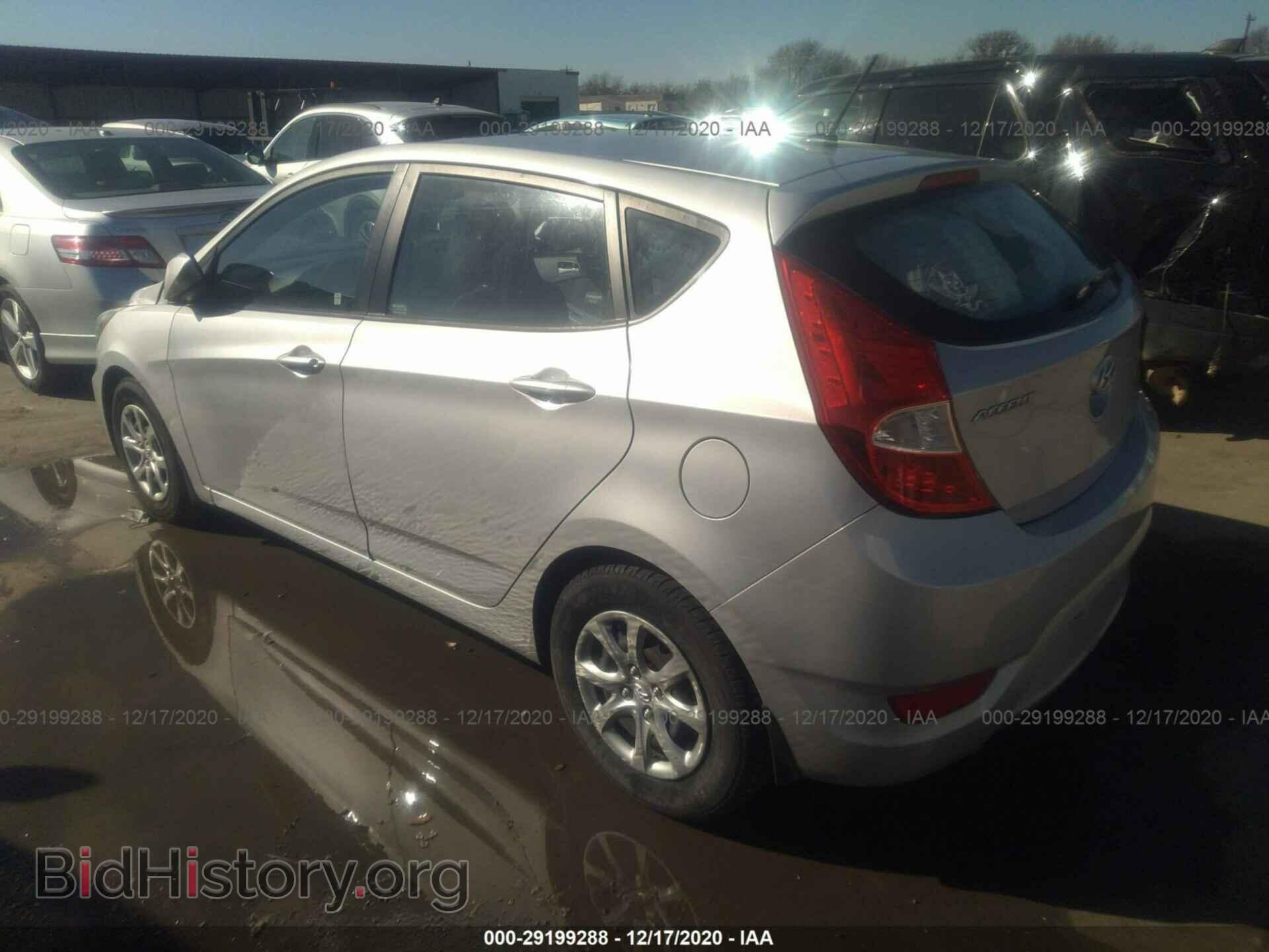 2014 HYUNDAI ACCENT - VIN: KMHCT5AE4EU164701 - Фото 3