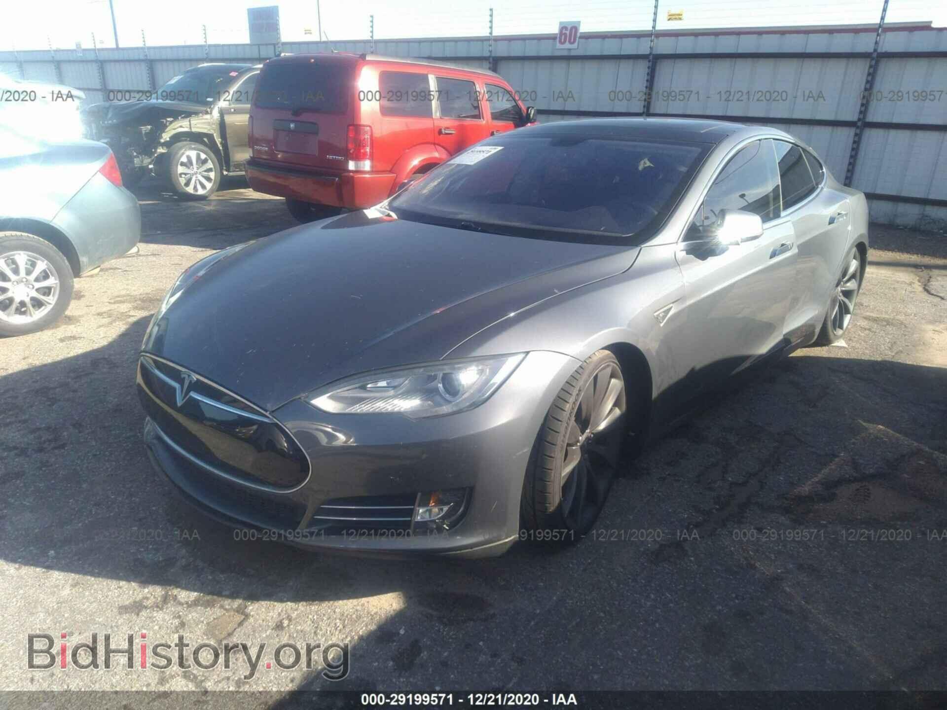 2012 TESLA MODEL S - VIN: 5YJSA1DP6CFP01778 - Photo 2