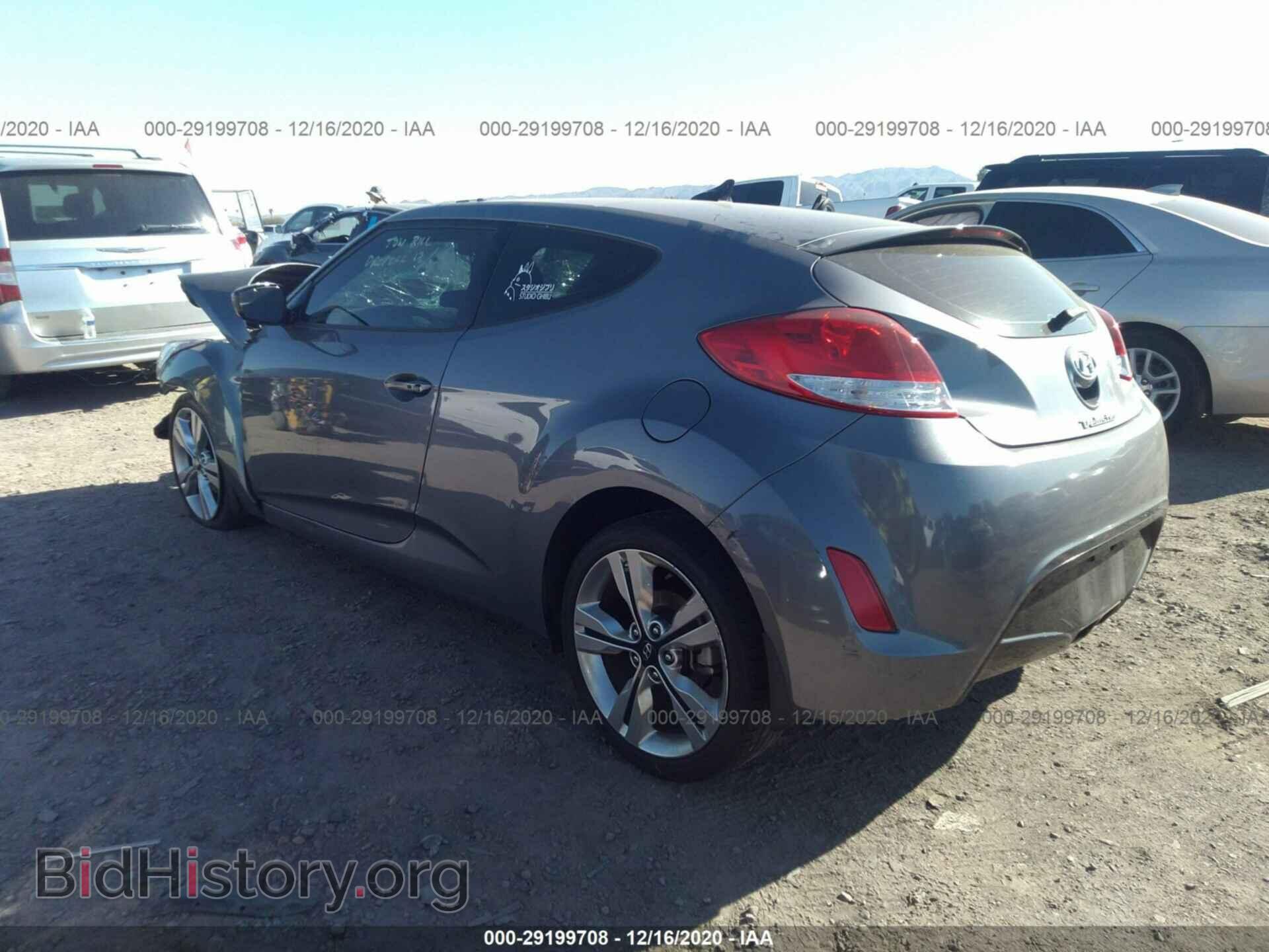 2017 HYUNDAI VELOSTER - VIN: KMHTC6AD2HU315990 - Фото 3