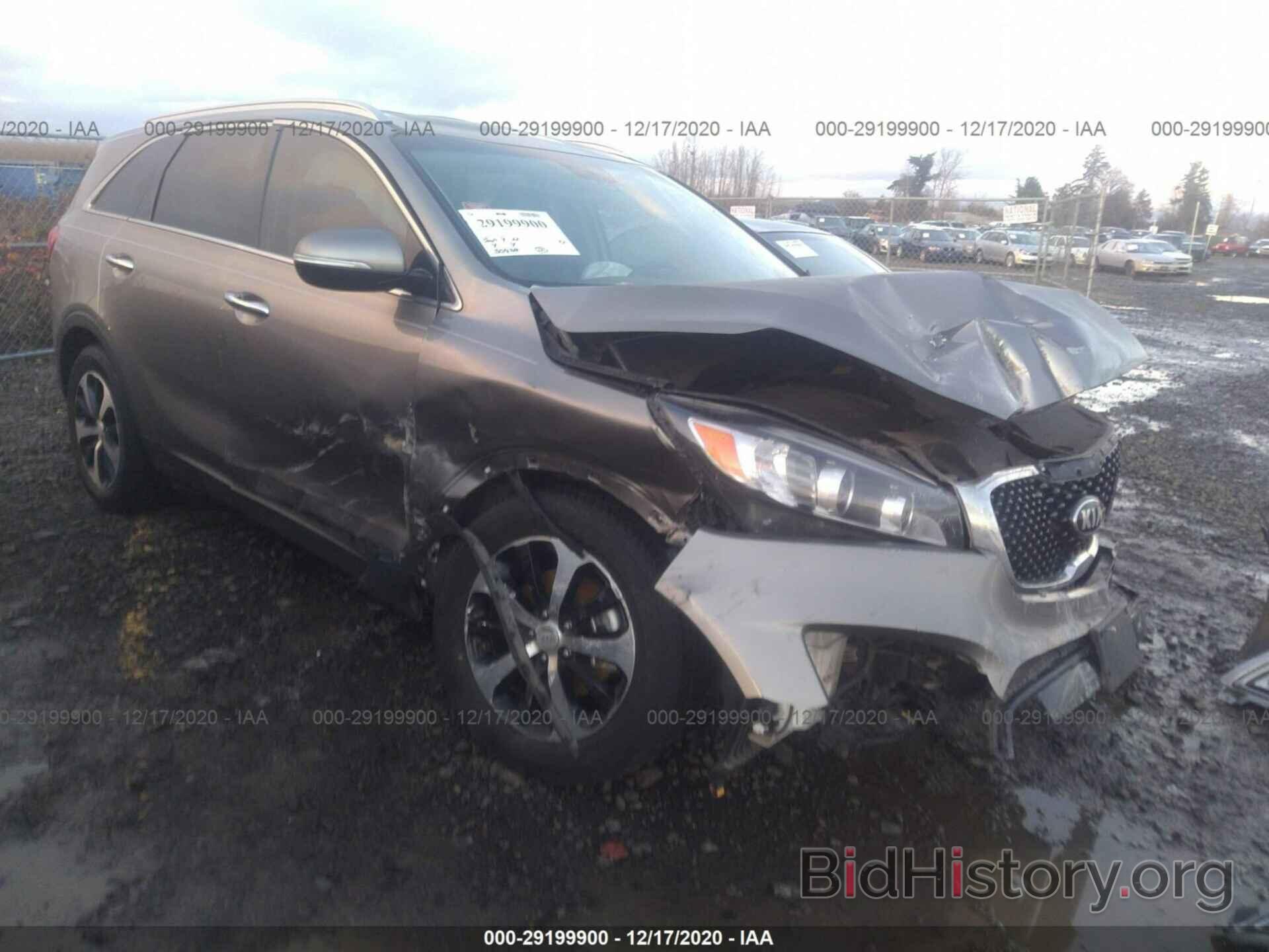 Photo 5XYPH4A51GG100606 - KIA SORENTO 2016