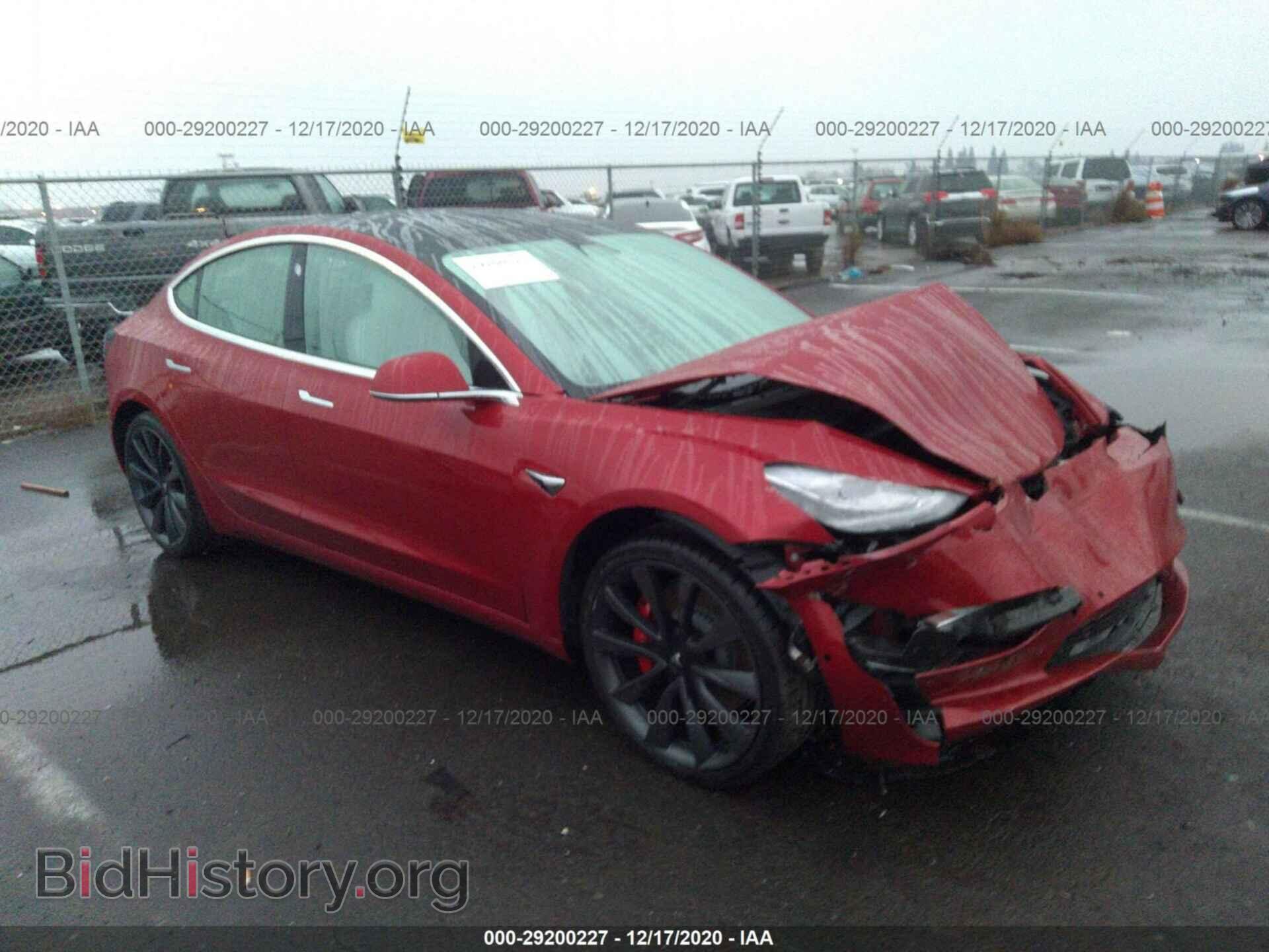 Photo 5YJ3E1EC8LF791956 - TESLA MODEL 3 2020