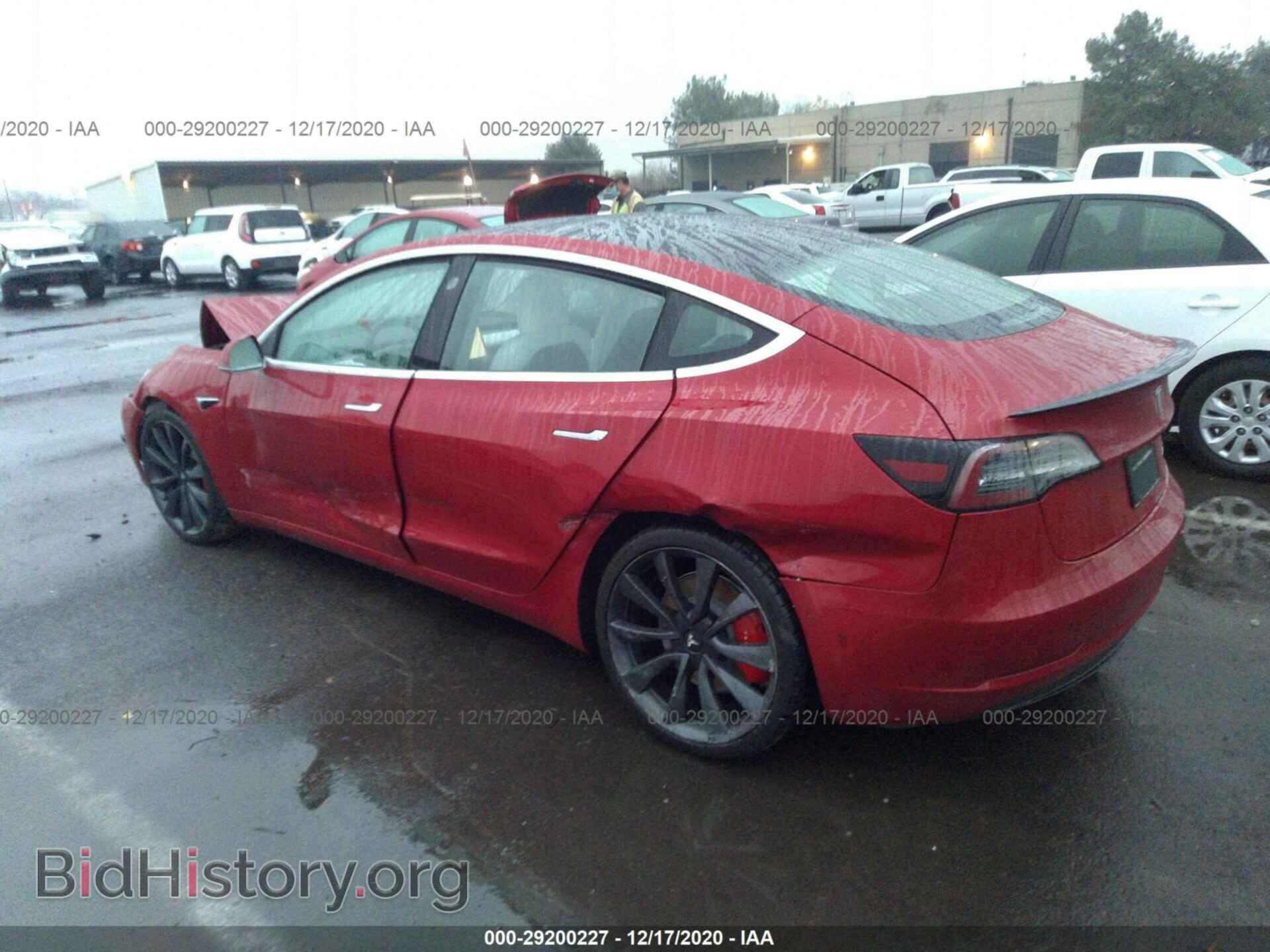 2020 TESLA MODEL 3 - VIN: 5YJ3E1EC8LF791956 - Фото 3