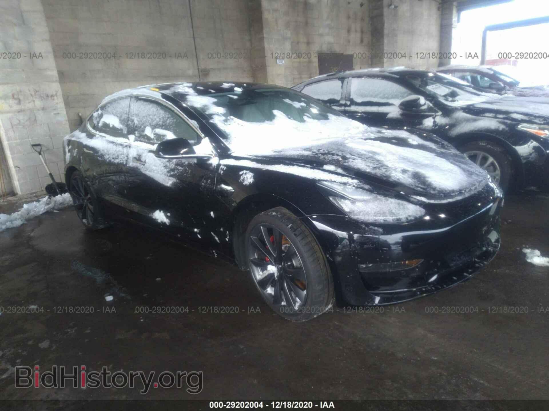 Photo 5YJ3E1EC9LF603347 - TESLA MODEL 3 2020