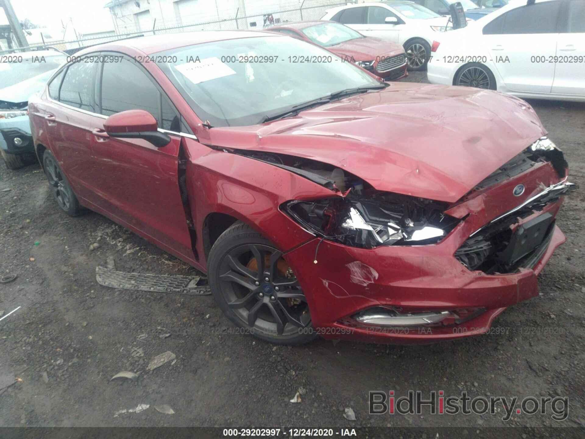 Photo 3FA6P0HDXJR135667 - FORD FUSION 2018