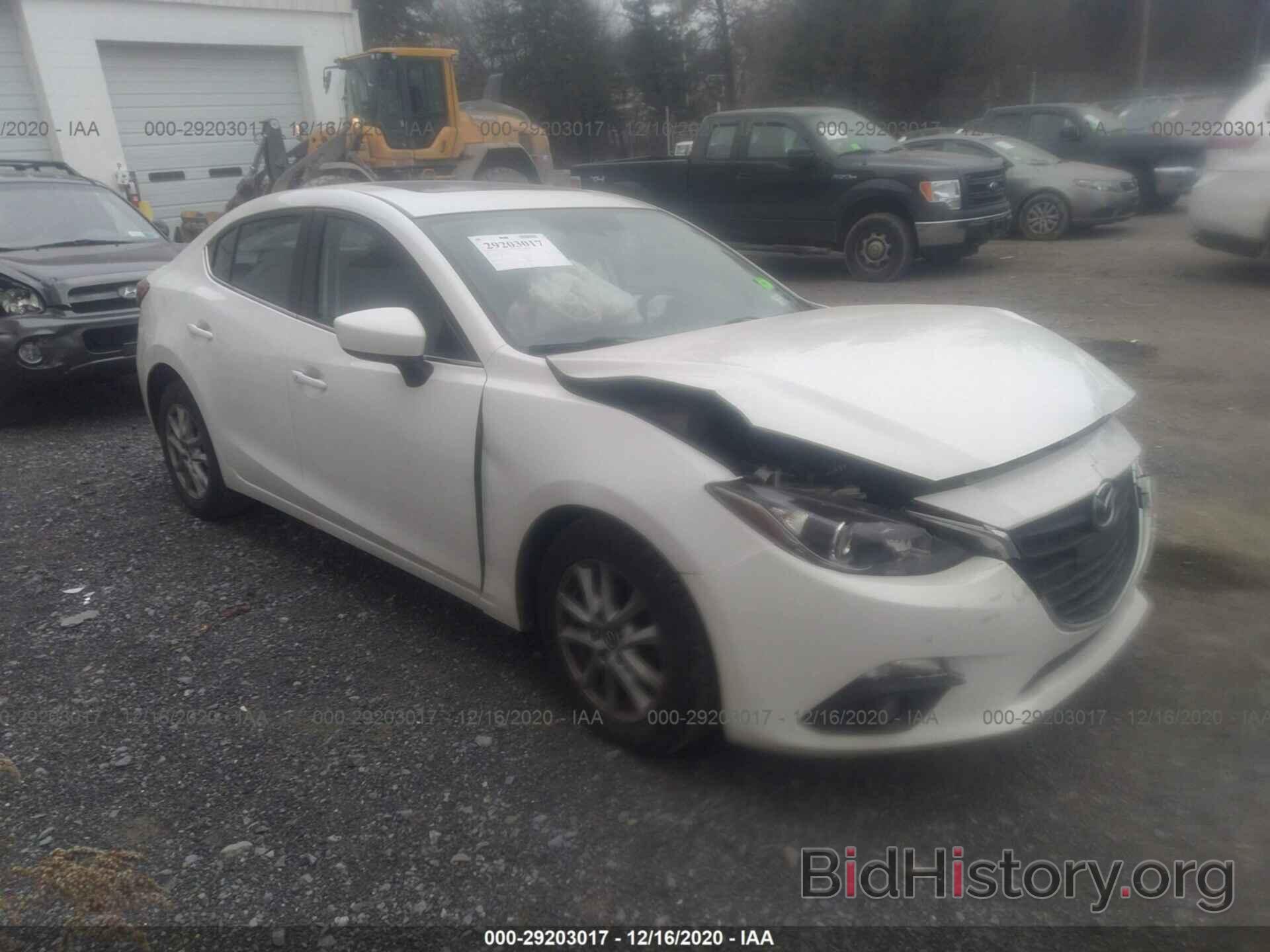 Photo JM1BM1W75G1347920 - MAZDA MAZDA3 2016