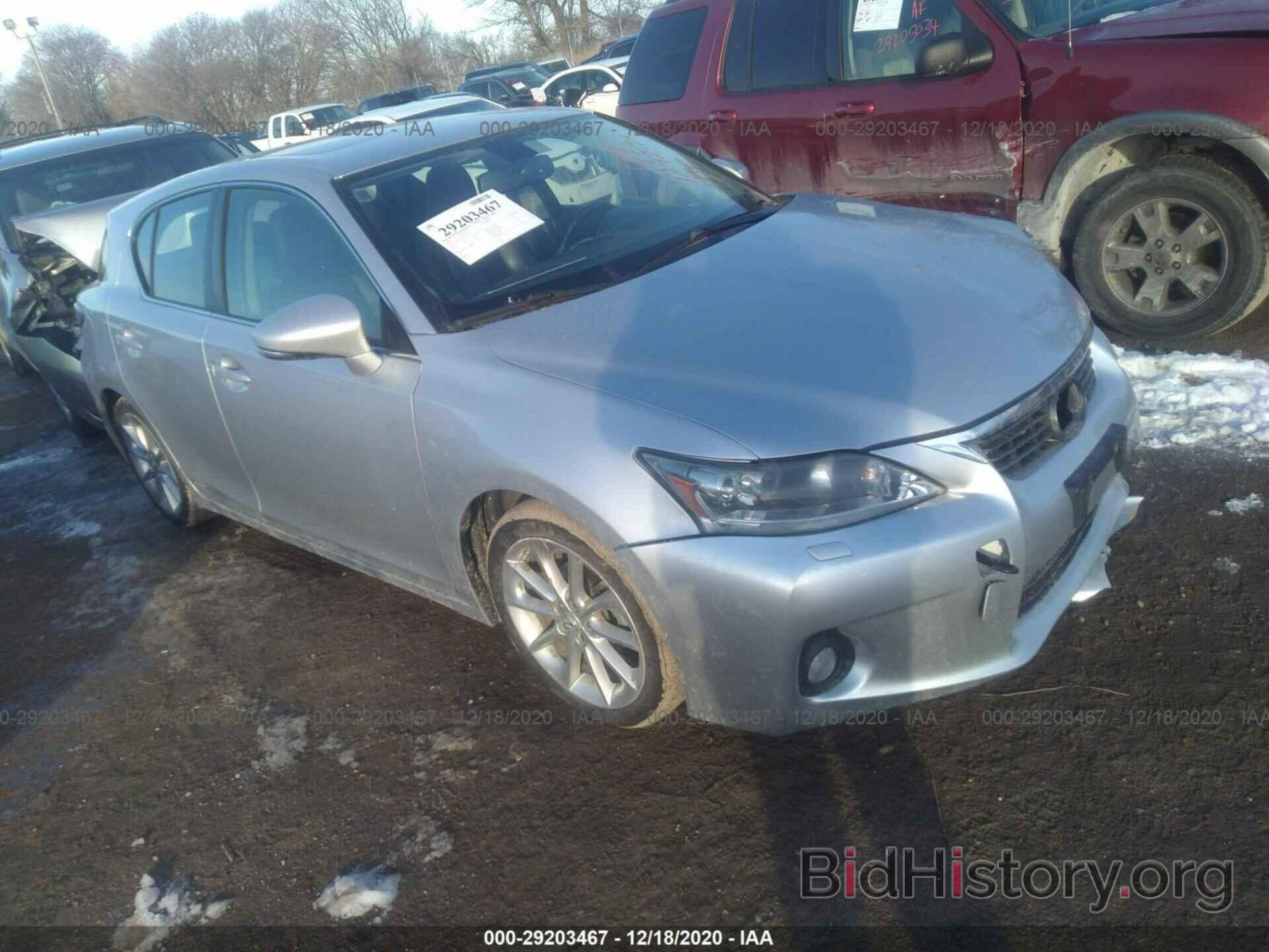 Photo JTHKD5BHXD2135301 - LEXUS CT 200H 2013