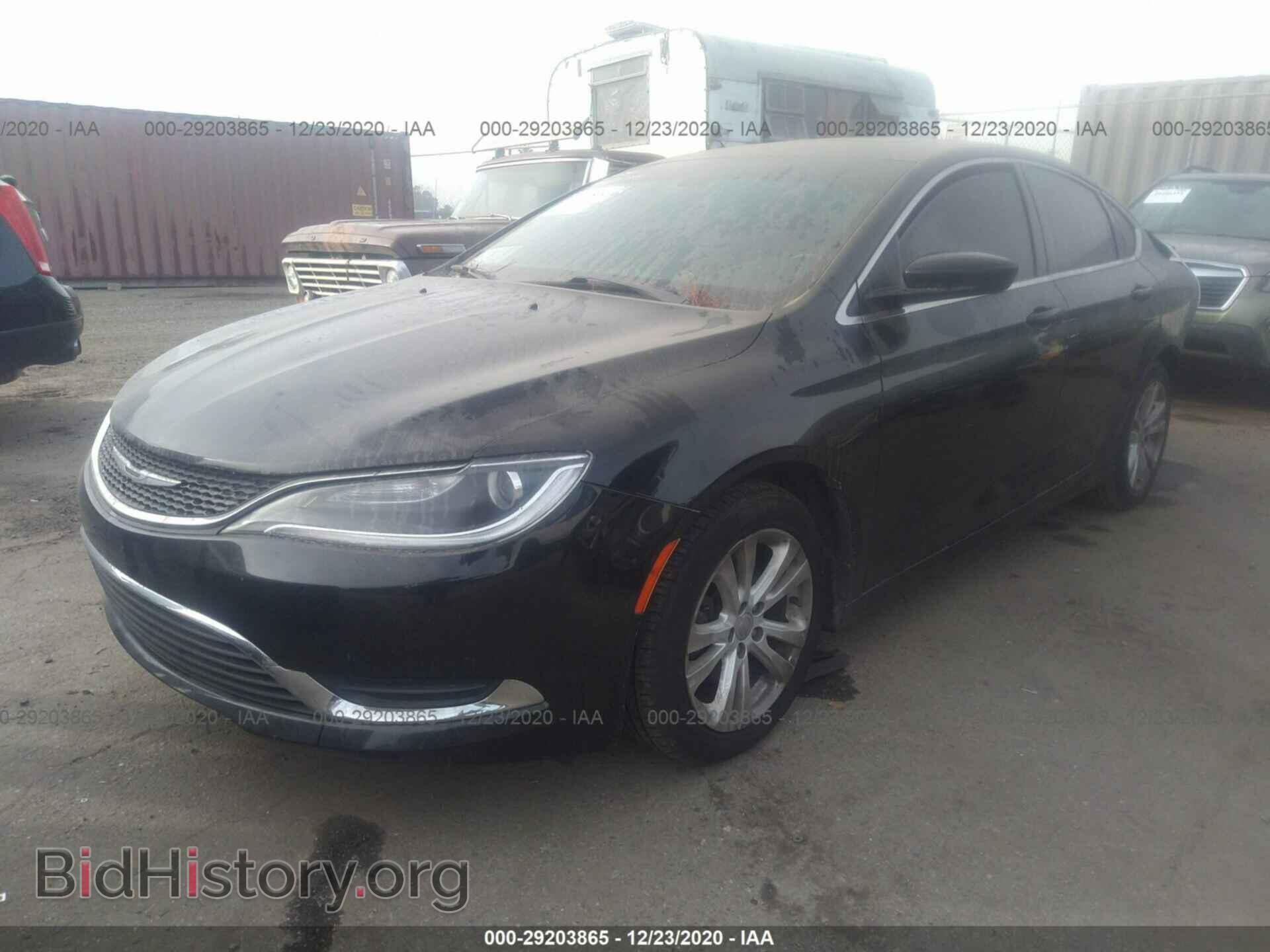 2016 CHRYSLER 200 - VIN: 1C3CCCAB2GN115562 - Photo 2