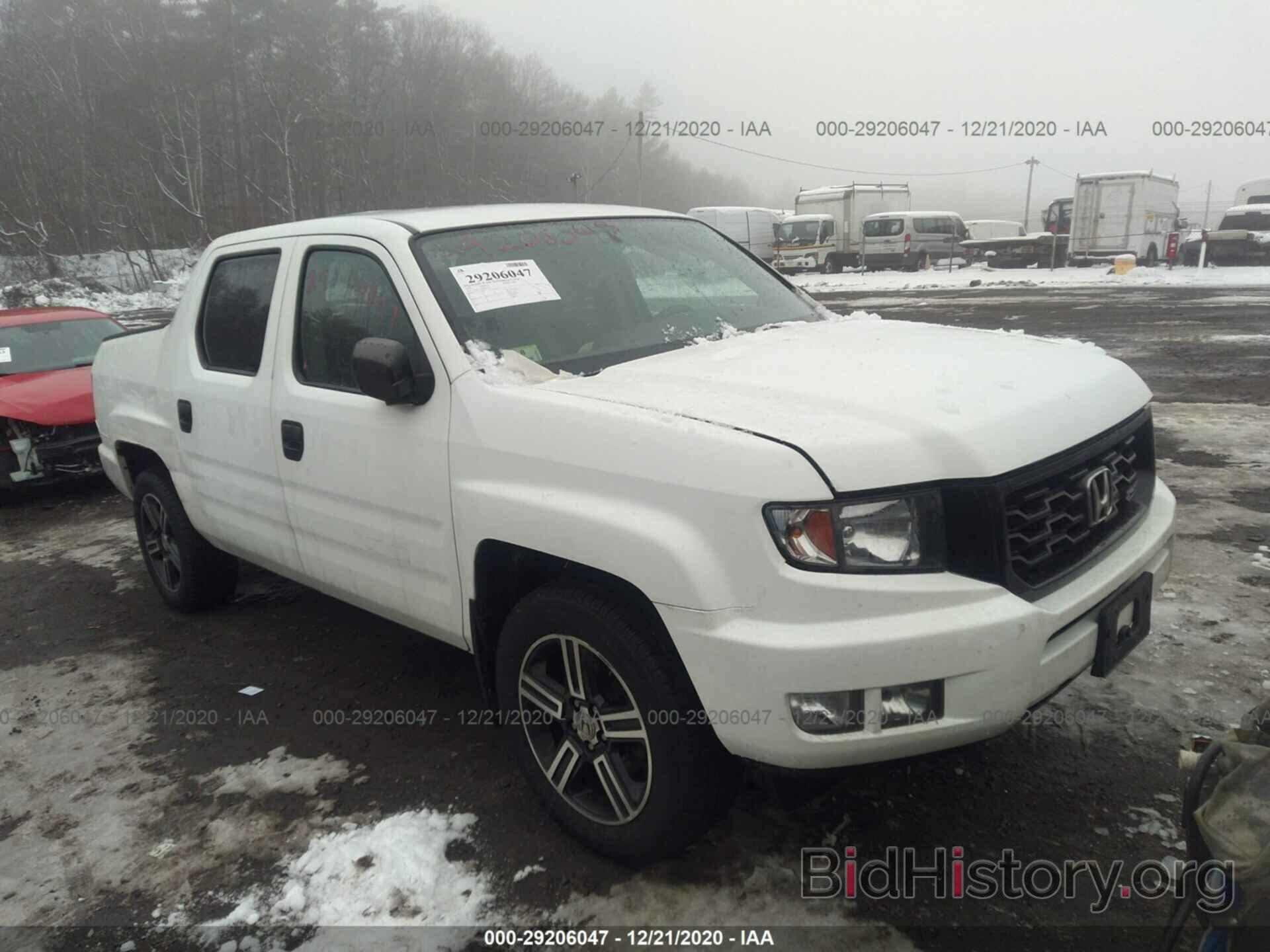 Фотография 5FPYK1F72EB011539 - HONDA RIDGELINE 2014