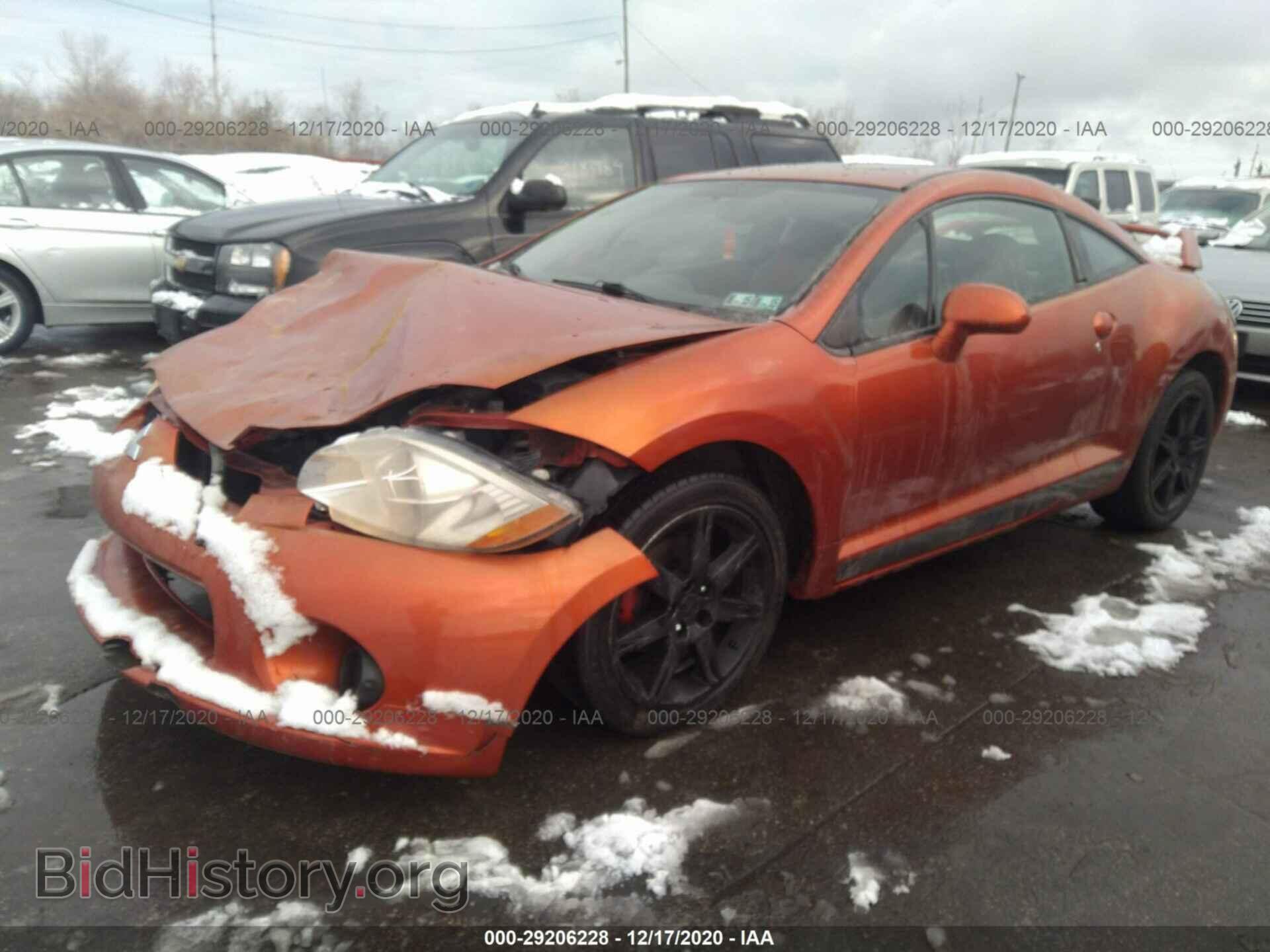 2008 MITSUBISHI ECLIPSE - VIN: 4A3AK64F08E017277 - Фото 2