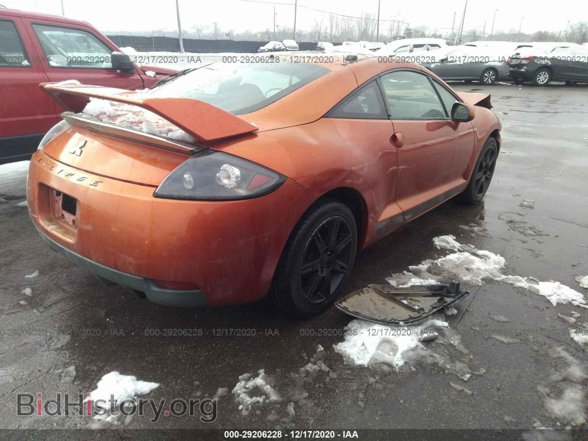 2008 MITSUBISHI ECLIPSE - VIN: 4A3AK64F08E017277 - Фото 4