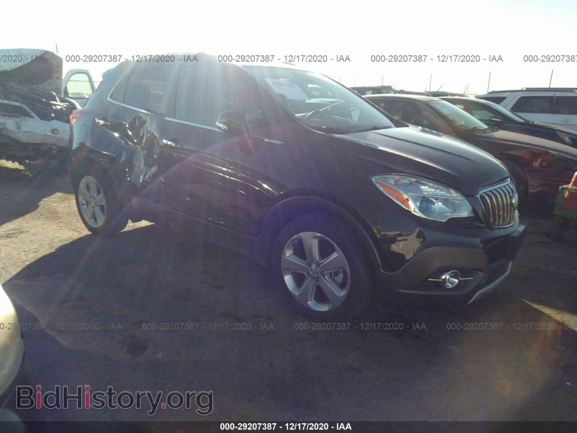 Фотография KL4CJCSB8FB127287 - BUICK ENCORE 2015