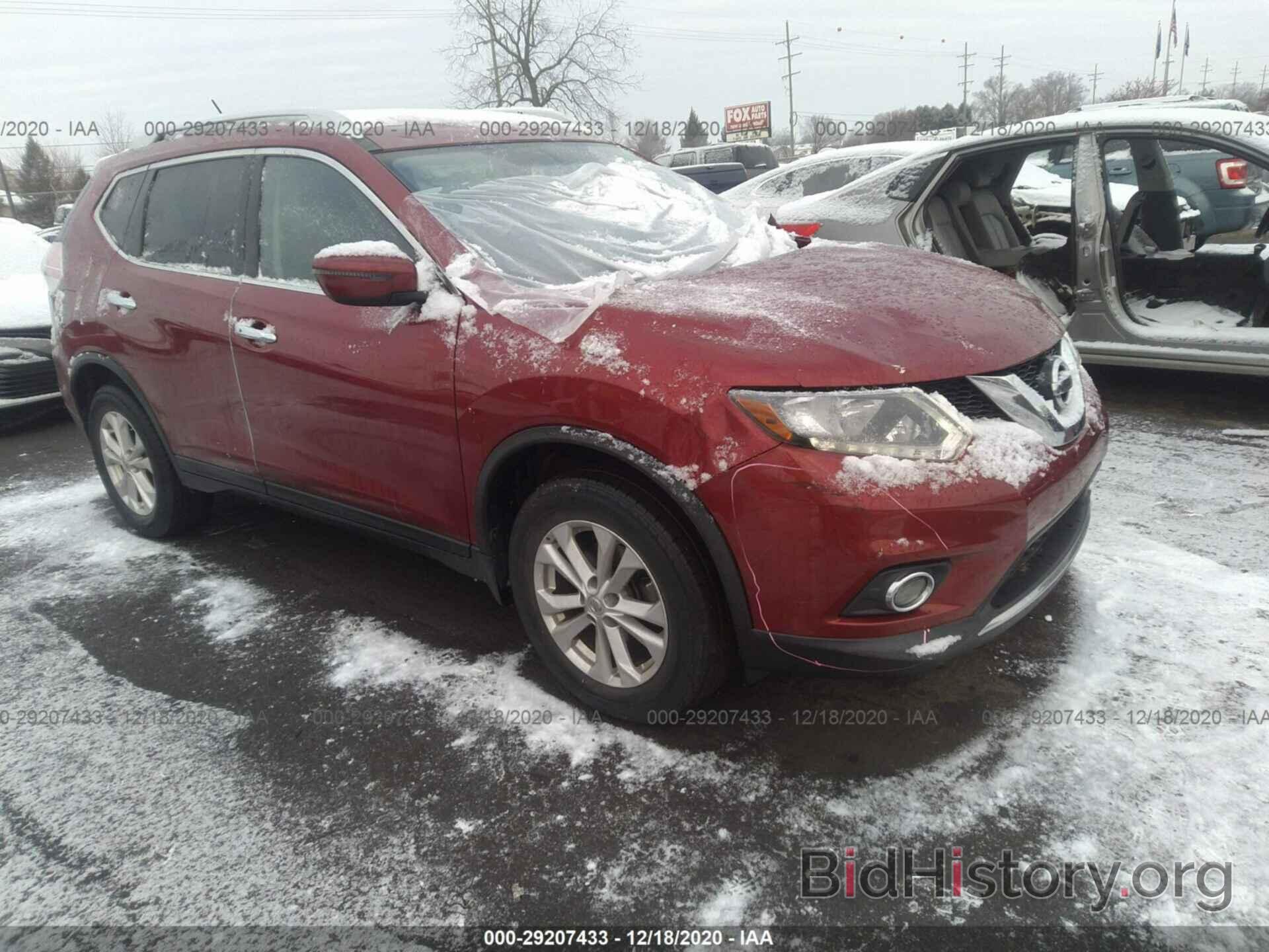 Photo KNMAT2MVXGP603570 - NISSAN ROGUE 2016