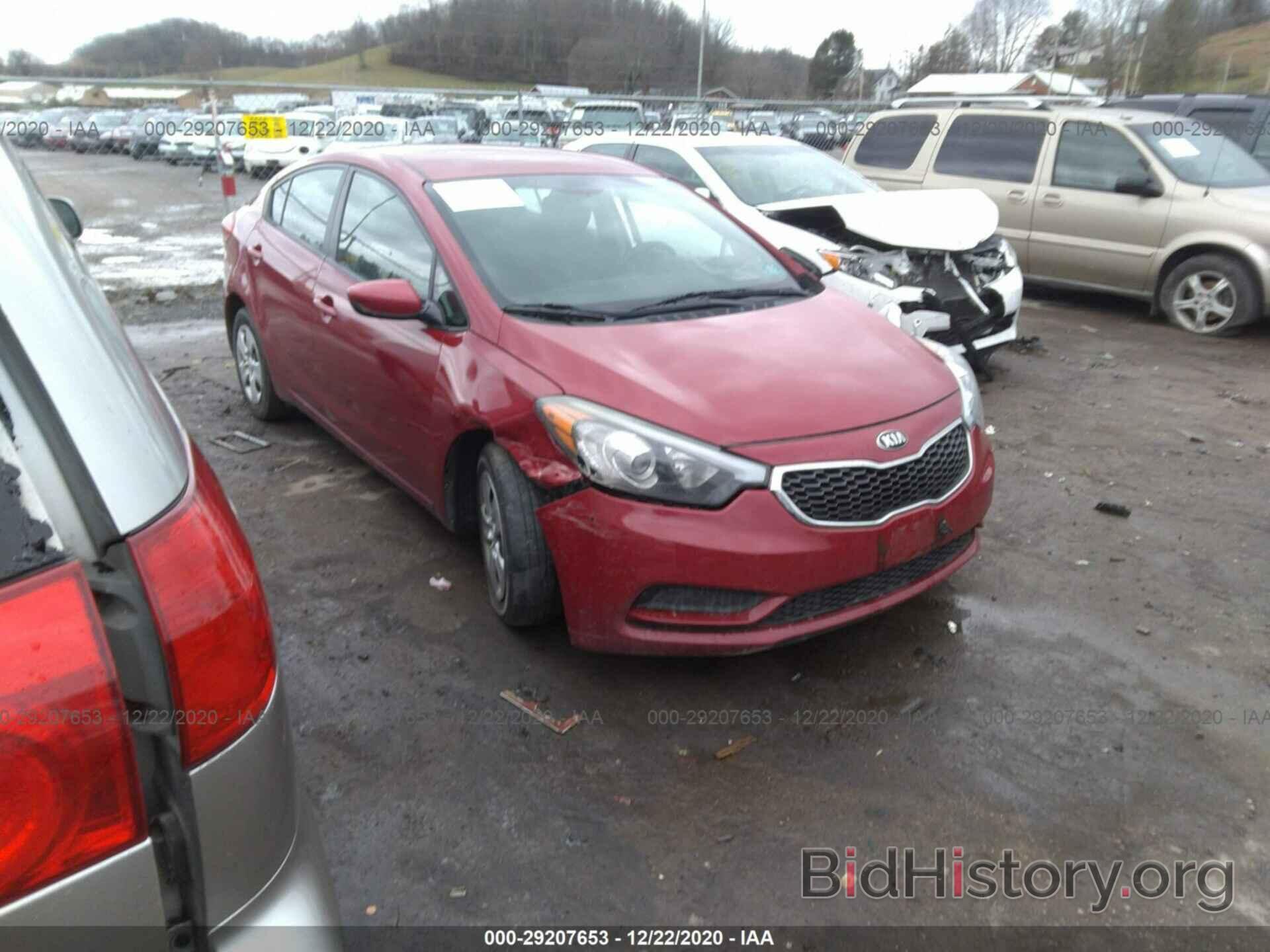 Фотография KNAFK4A6XG5470058 - KIA FORTE 2016