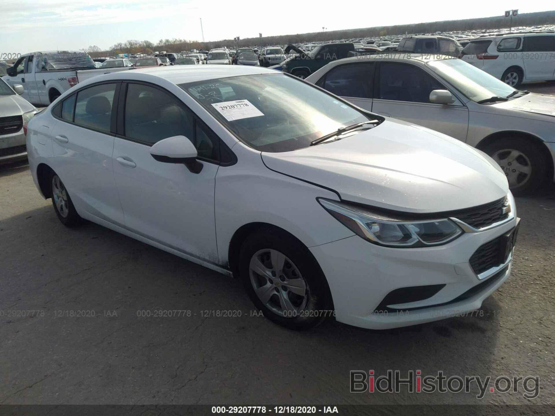 Photo 1G1BC5SM9G7267788 - CHEVROLET CRUZE 2016