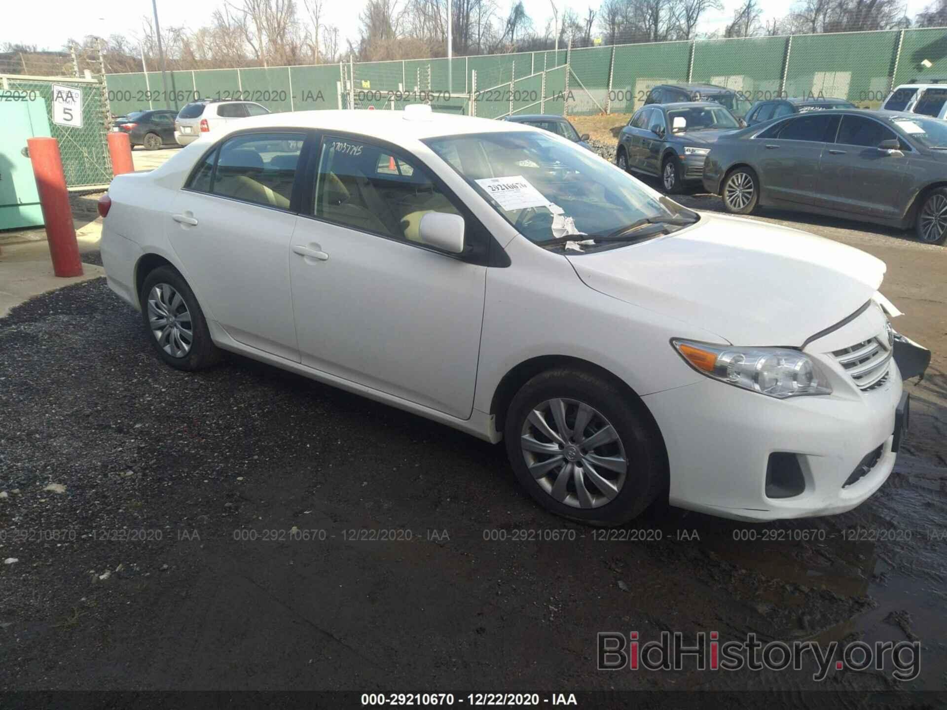 Photo 2T1BU4EE3DC010218 - TOYOTA COROLLA 2013