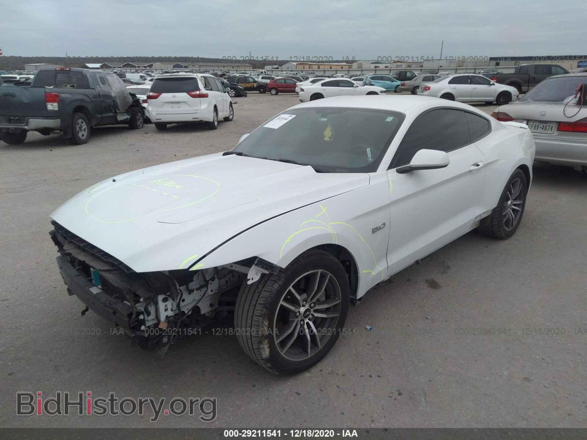 2017 FORD MUSTANG - VIN: 1FA6P8CF5H5343766 - Фото 2
