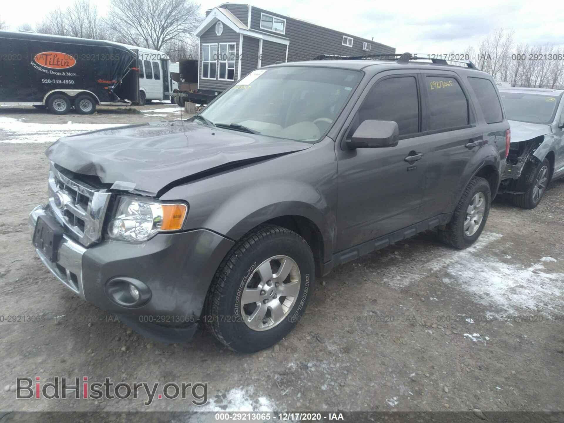 2011 FORD ESCAPE - VIN: 1FMCU9EG3BKC43784 - Фото 2