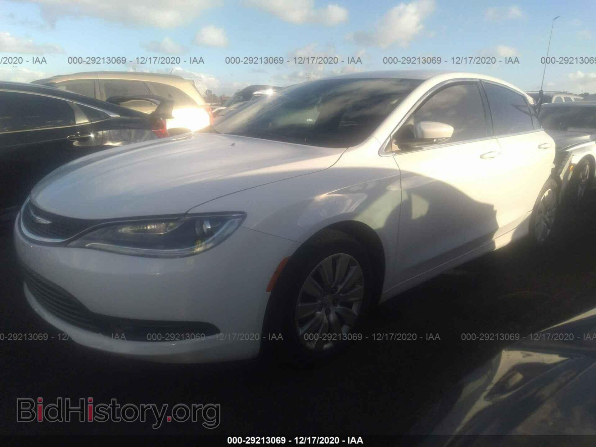 2016 CHRYSLER 200 - VIN: 1C3CCCFB2GN139479 - Фото 2