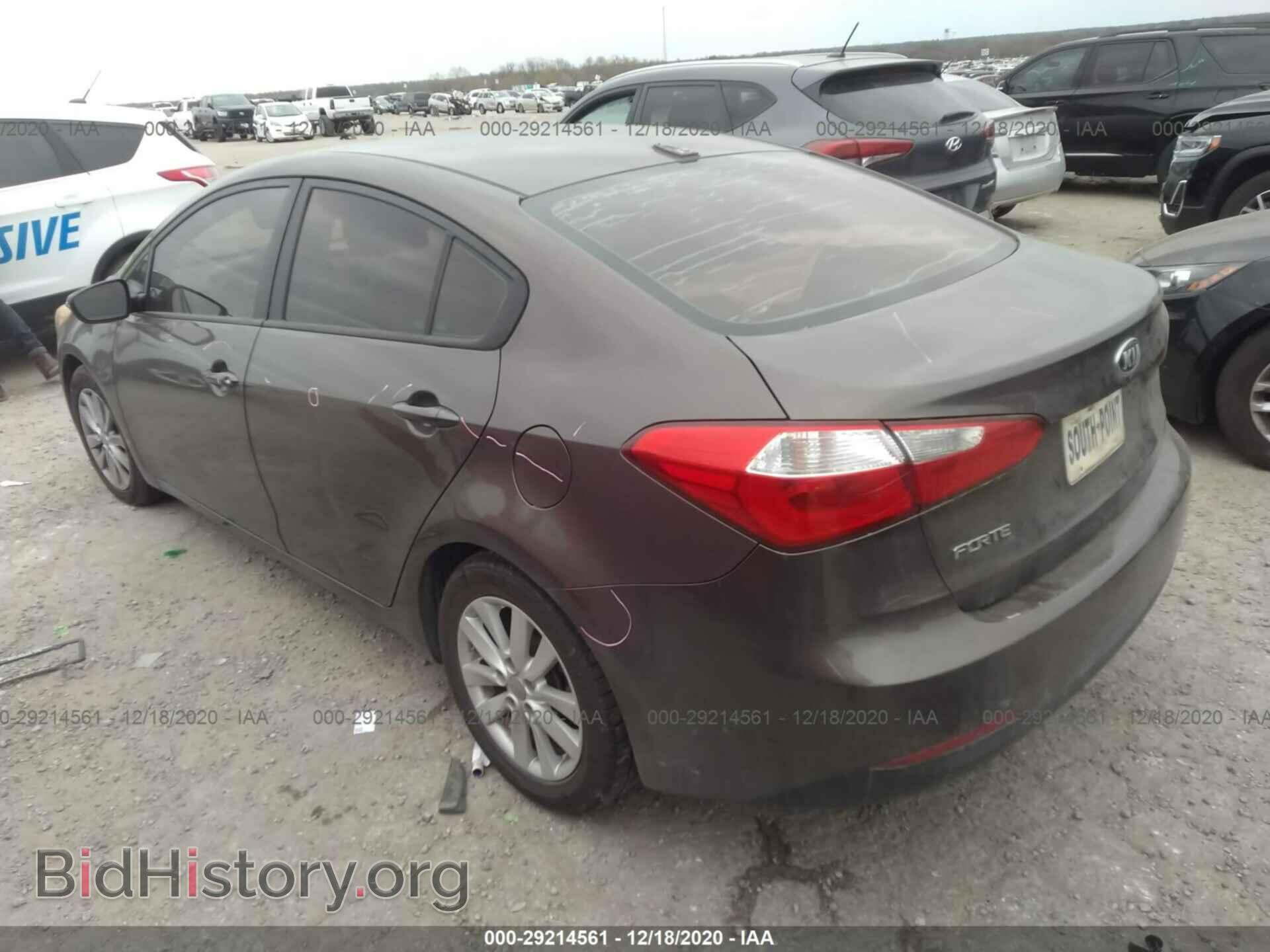 2014 KIA FORTE - VIN: KNAFX4A68E5168055 - Фото 3