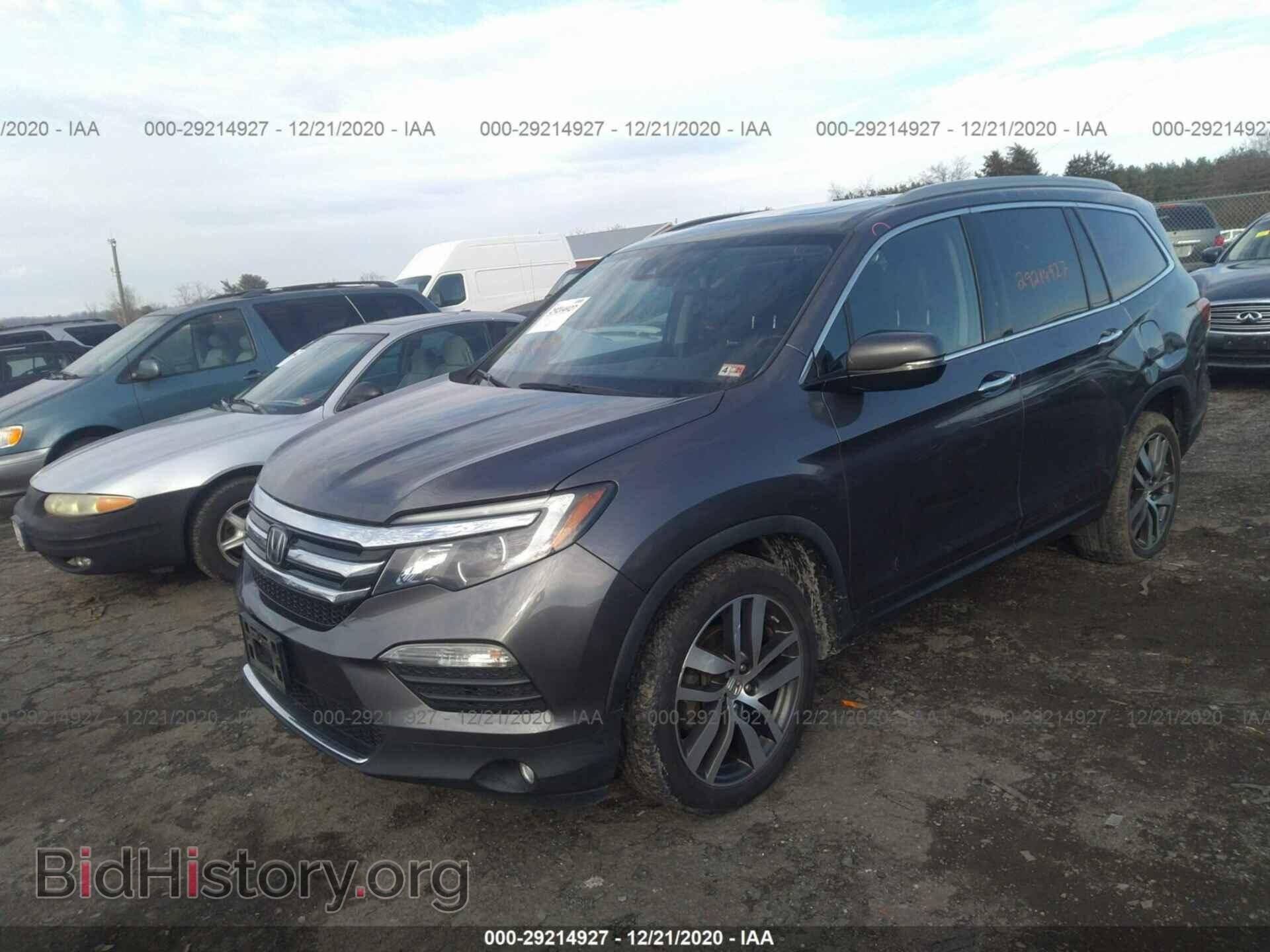 2016 HONDA PILOT - VIN: 5FNYF6H06GB057002 - Фото 2