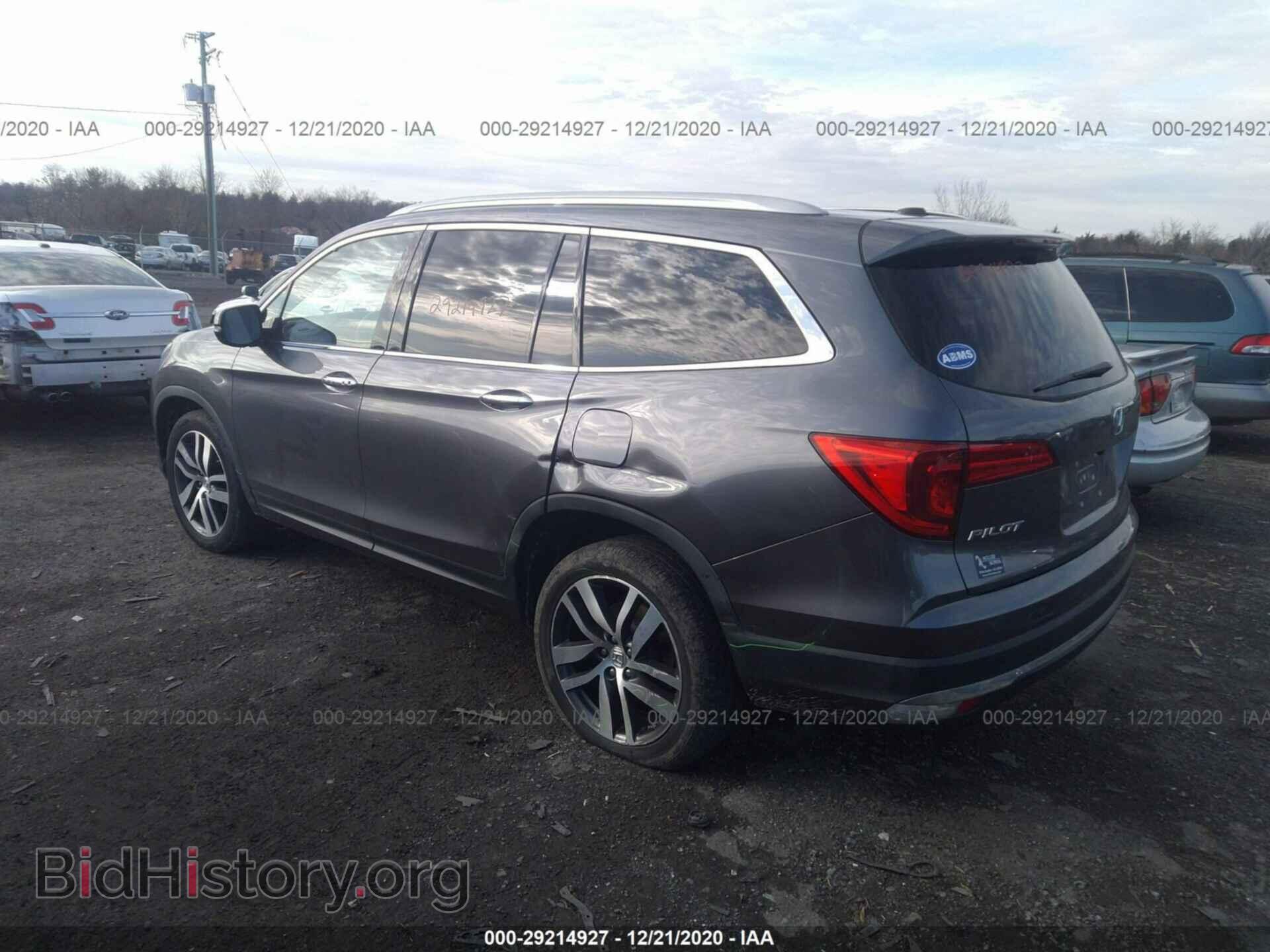 2016 HONDA PILOT - VIN: 5FNYF6H06GB057002 - Фото 3