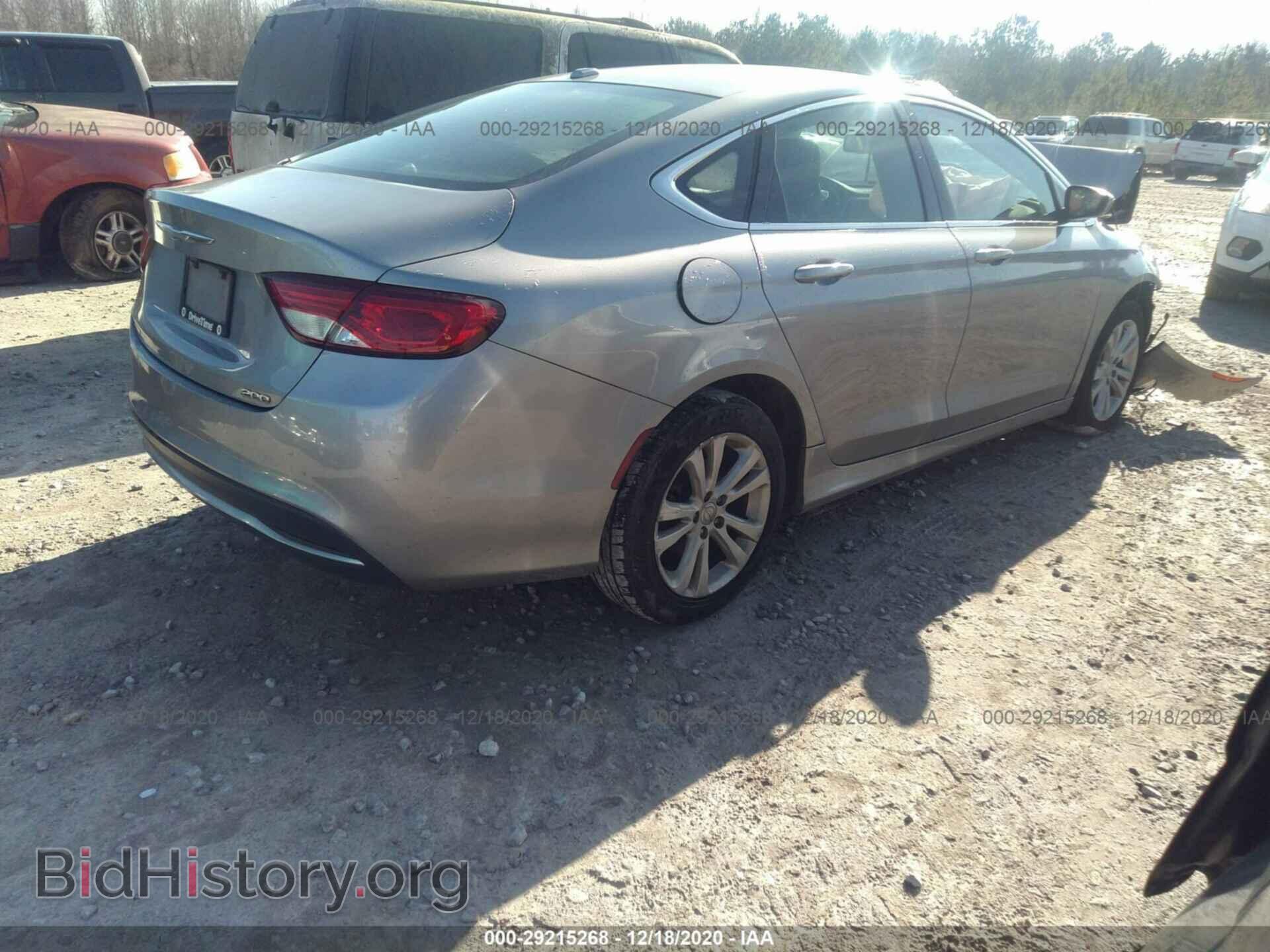 2016 CHRYSLER 200 - VIN: 1C3CCCAB7GN164899 - Фото 4