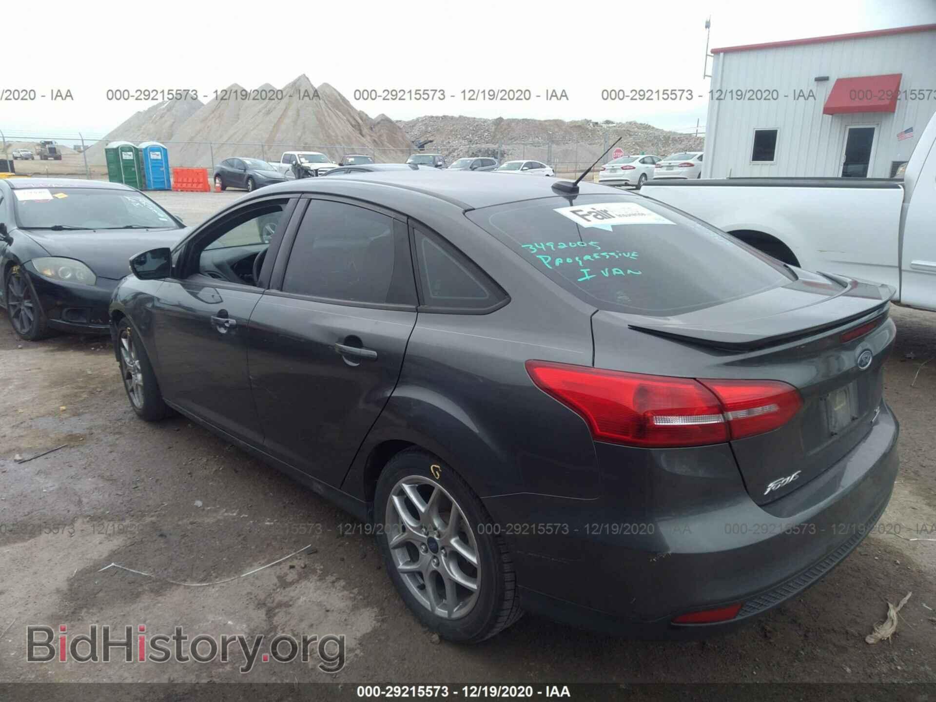 2015 FORD FOCUS - VIN: 1FADP3F22FL323793 - Фото 3