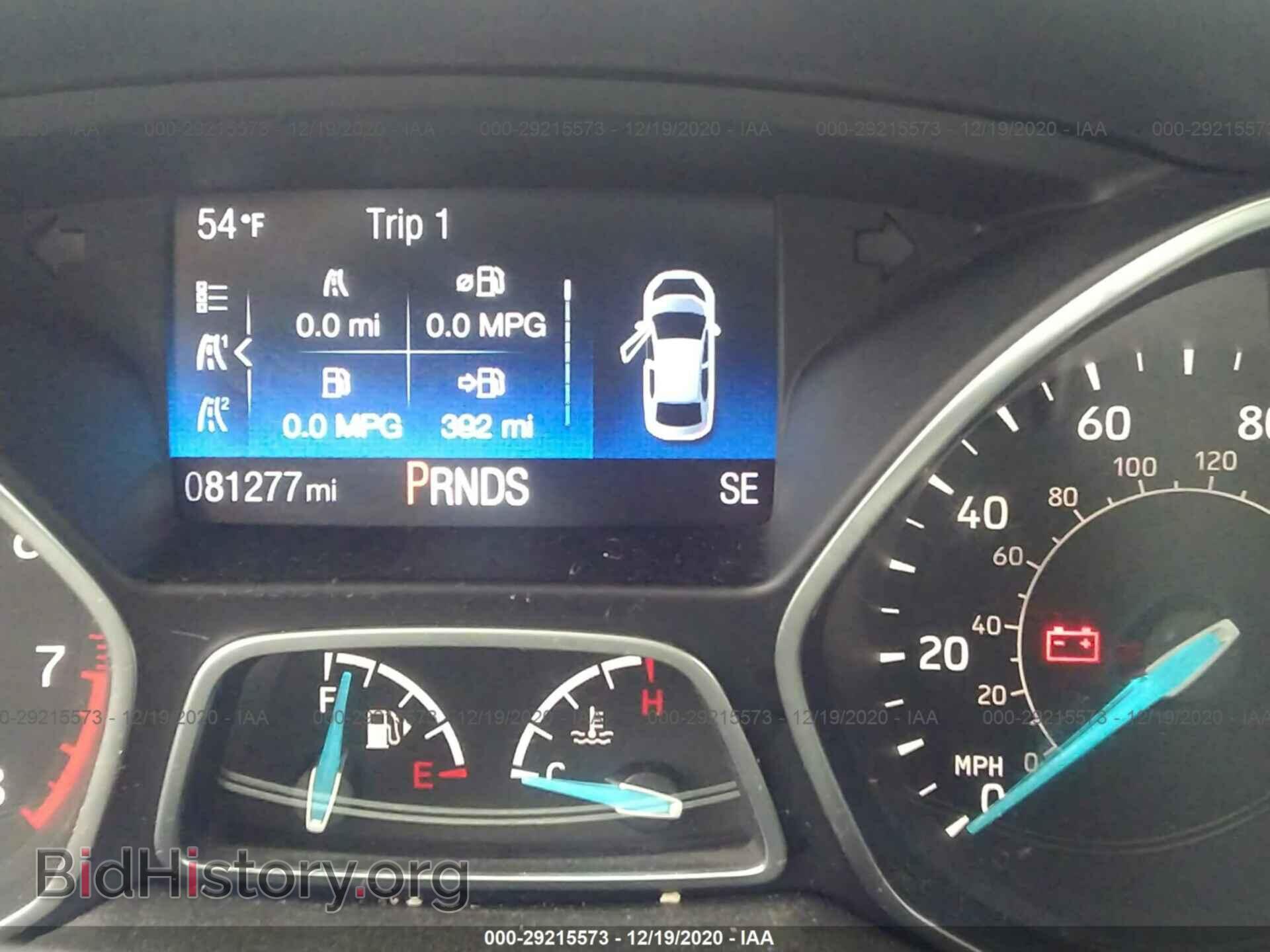 2015 FORD FOCUS - VIN: 1FADP3F22FL323793 - Фото 7