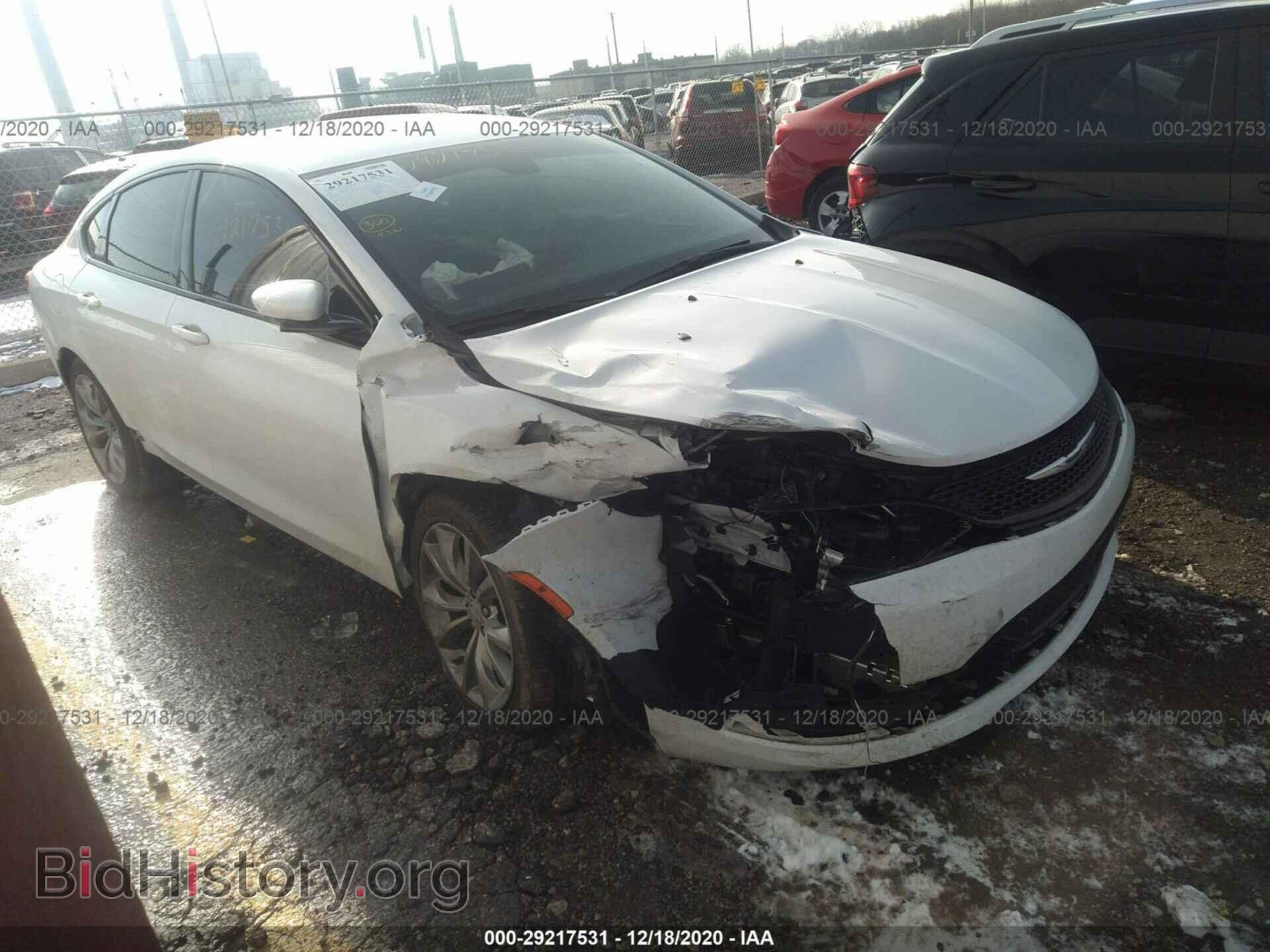 Фотография 1C3CCCBB7GN124224 - CHRYSLER 200 2016