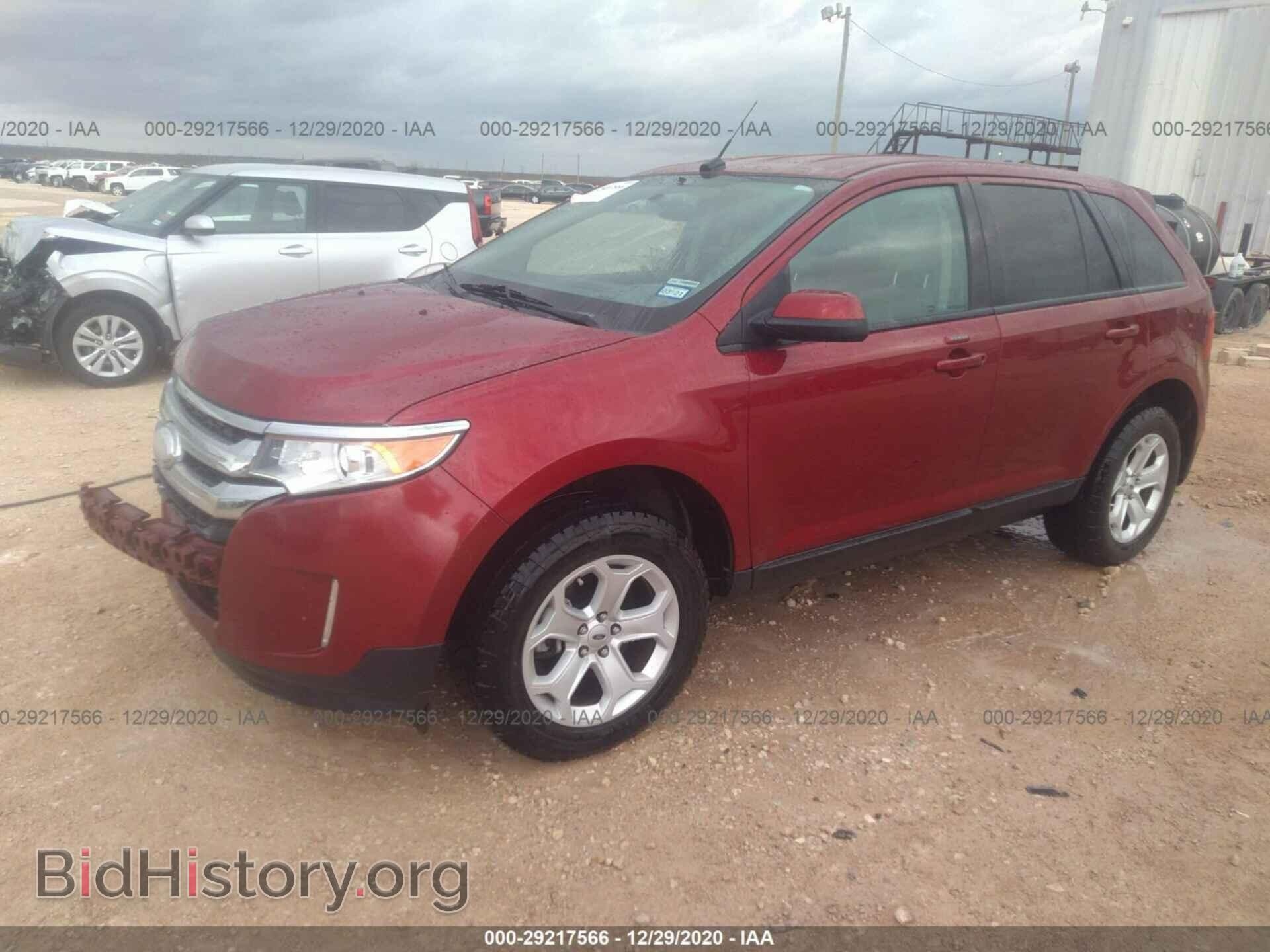 2013 FORD EDGE - VIN: 2FMDK3JC7DBE25480 - Фото 2