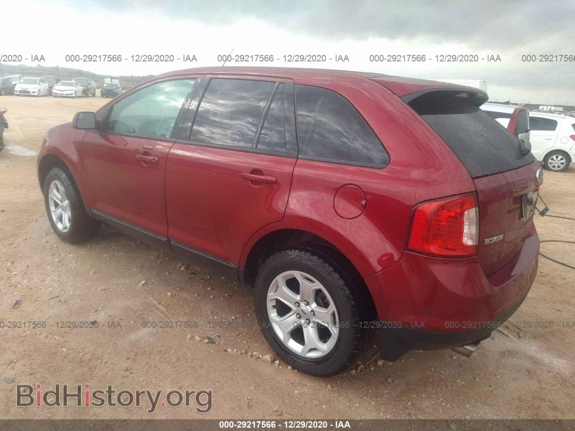 2013 FORD EDGE - VIN: 2FMDK3JC7DBE25480 - Фото 3