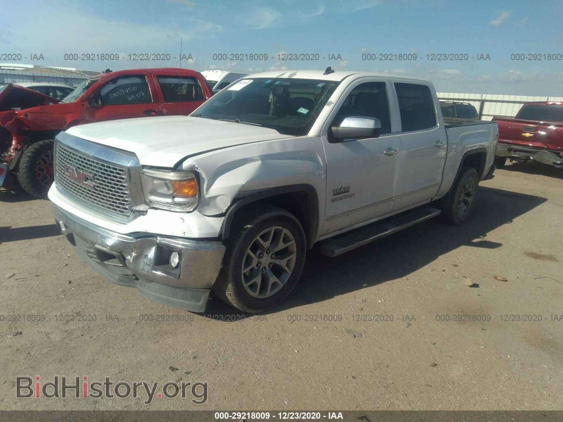 2014 GMC SIERRA 1500 - VIN: 3GTP1VEC6EG155635 - Фото 2
