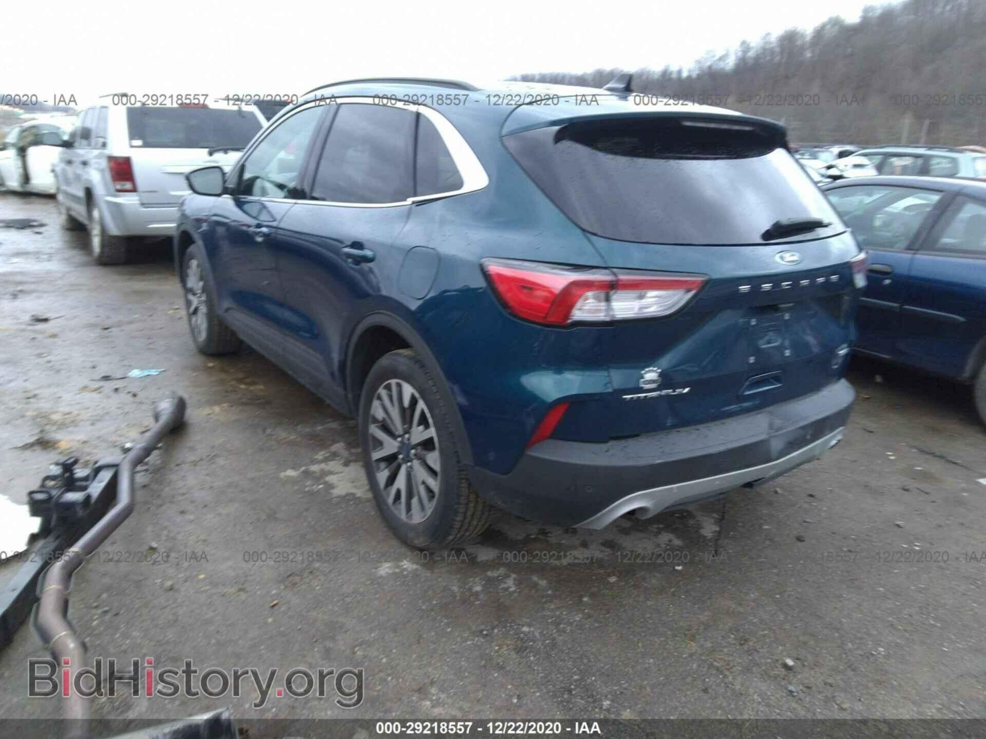 2020 FORD ESCAPE - VIN: 1FMCU9J91LUA25209 - Фото 3