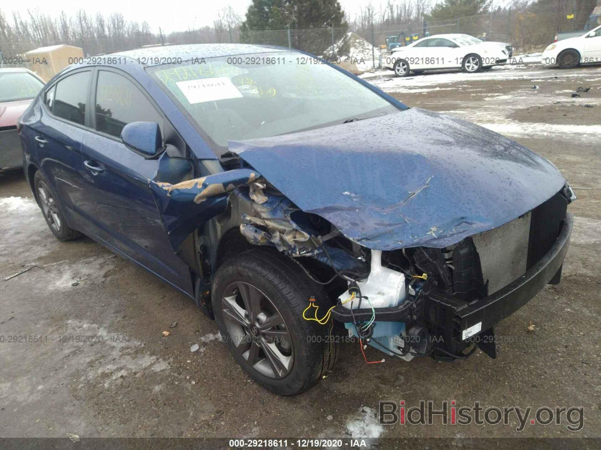 Photo 5NPD84LF5JH327208 - HYUNDAI ELANTRA 2018