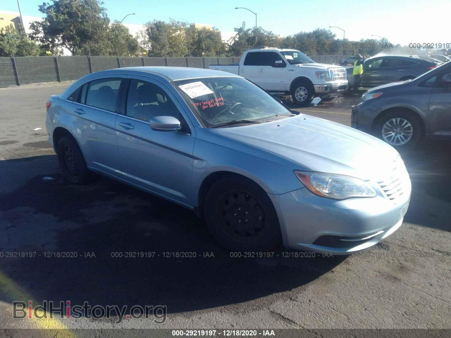 Фотография 1C3CCBAB2DN670176 - CHRYSLER 200 2013