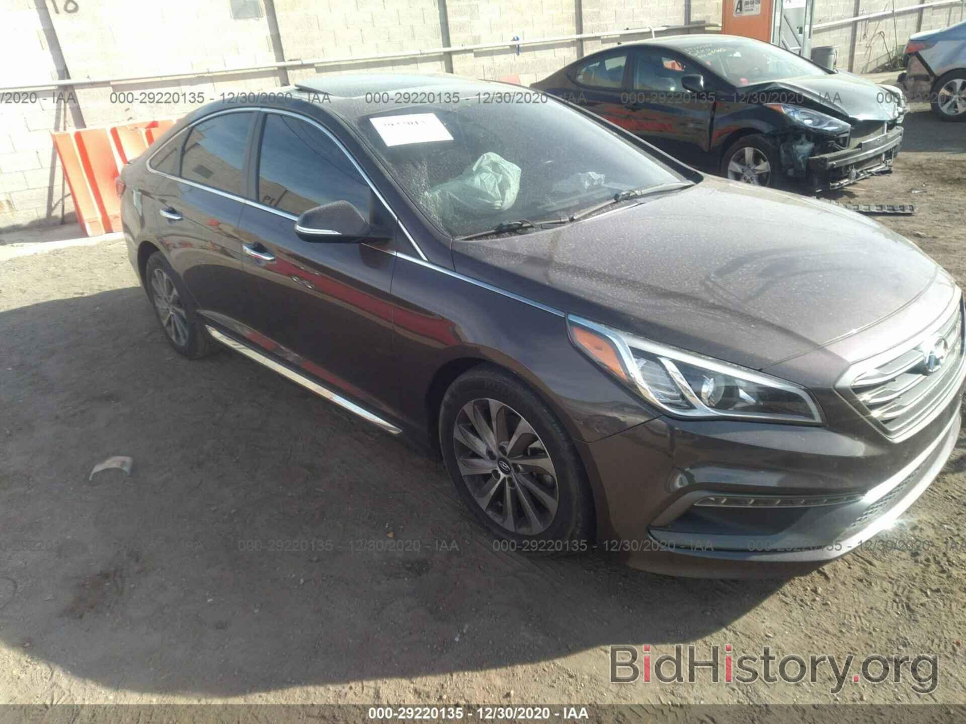 Фотография 5NPE34AF3GH423384 - HYUNDAI SONATA 2016