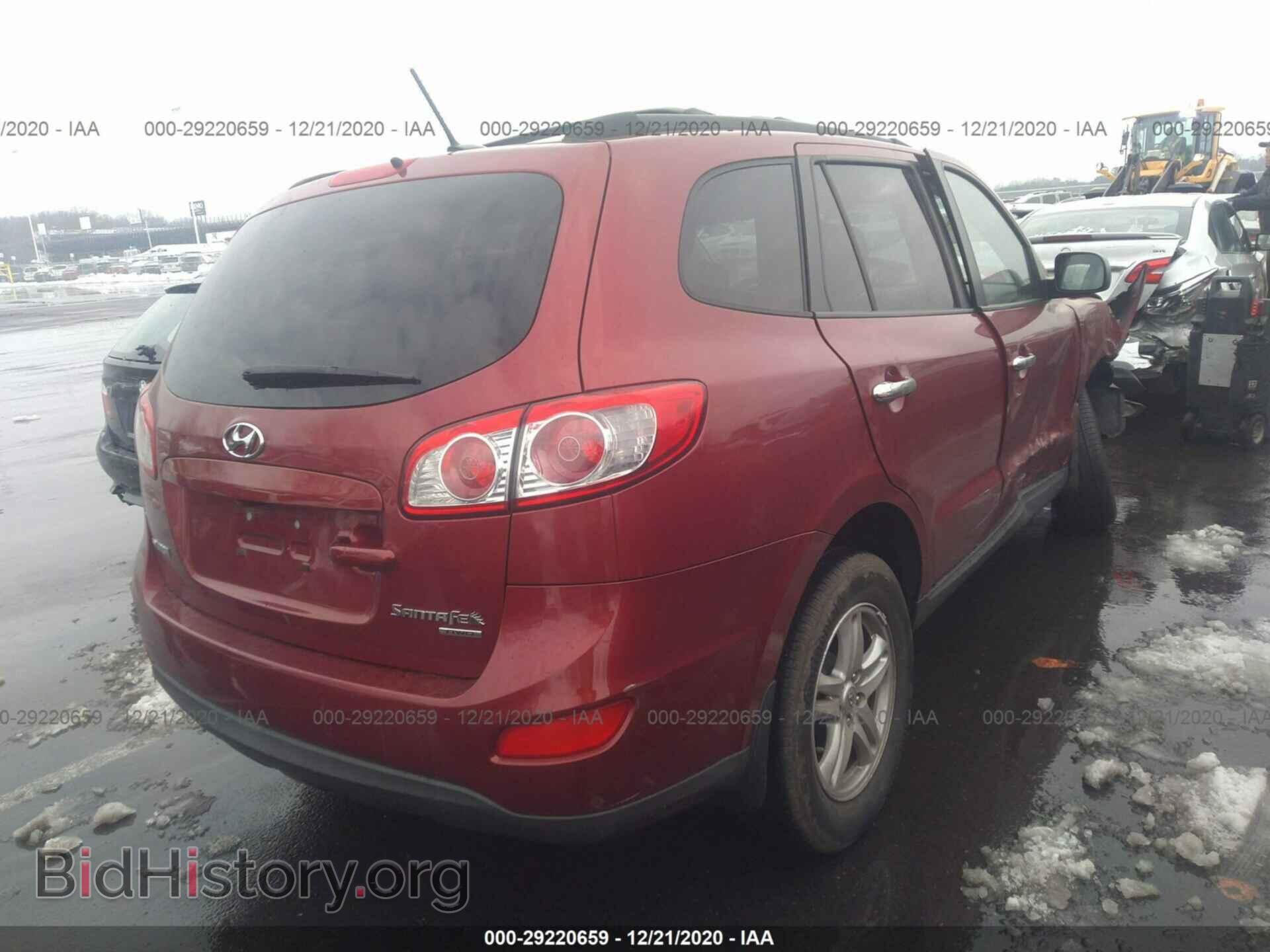2010 HYUNDAI SANTA FE - VIN: 5NMSGDAB7AH379186 - Фото 4