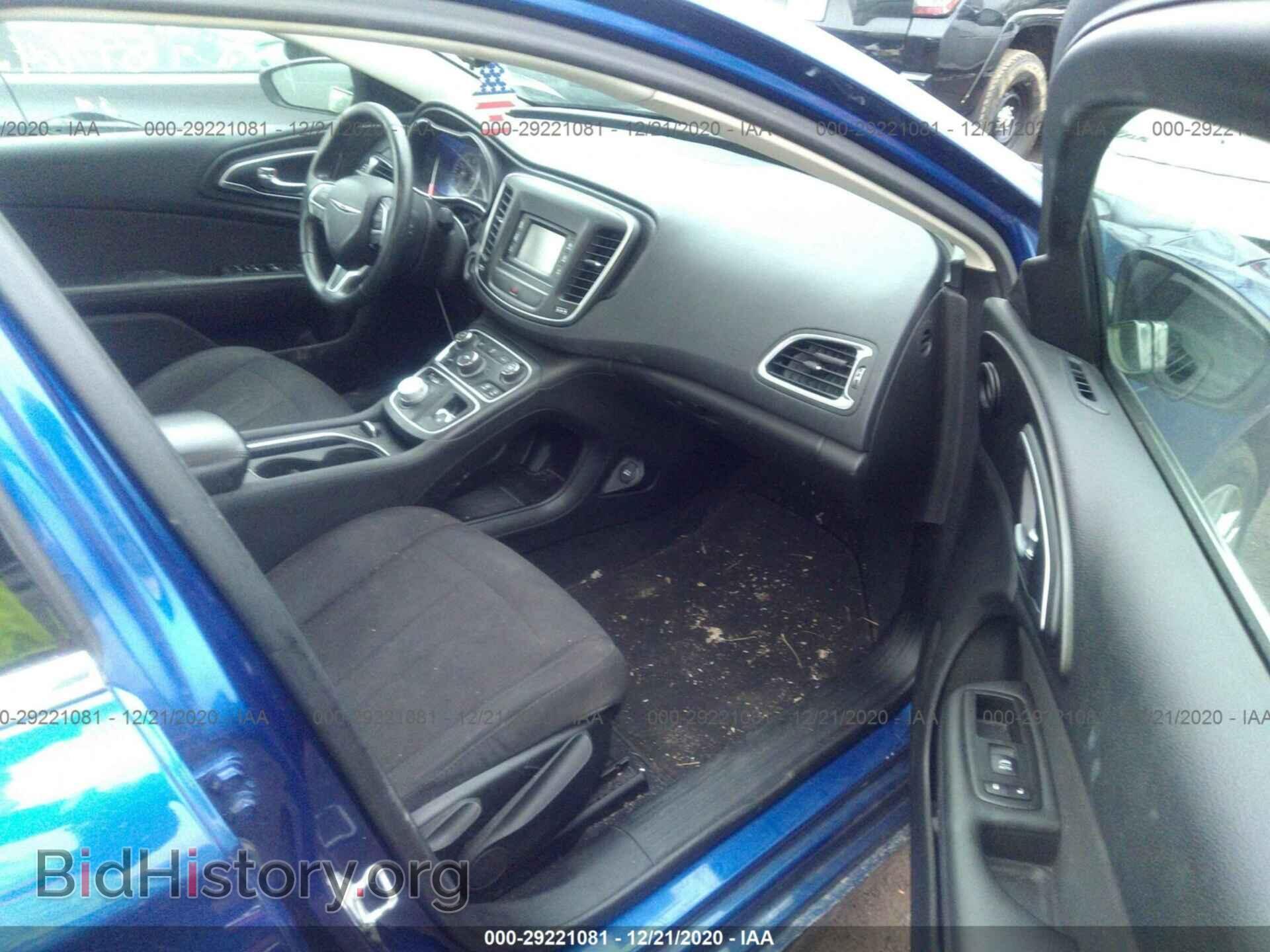 2015 CHRYSLER 200 - VIN: 1C3CCCAB9FN559388 - Фото 5