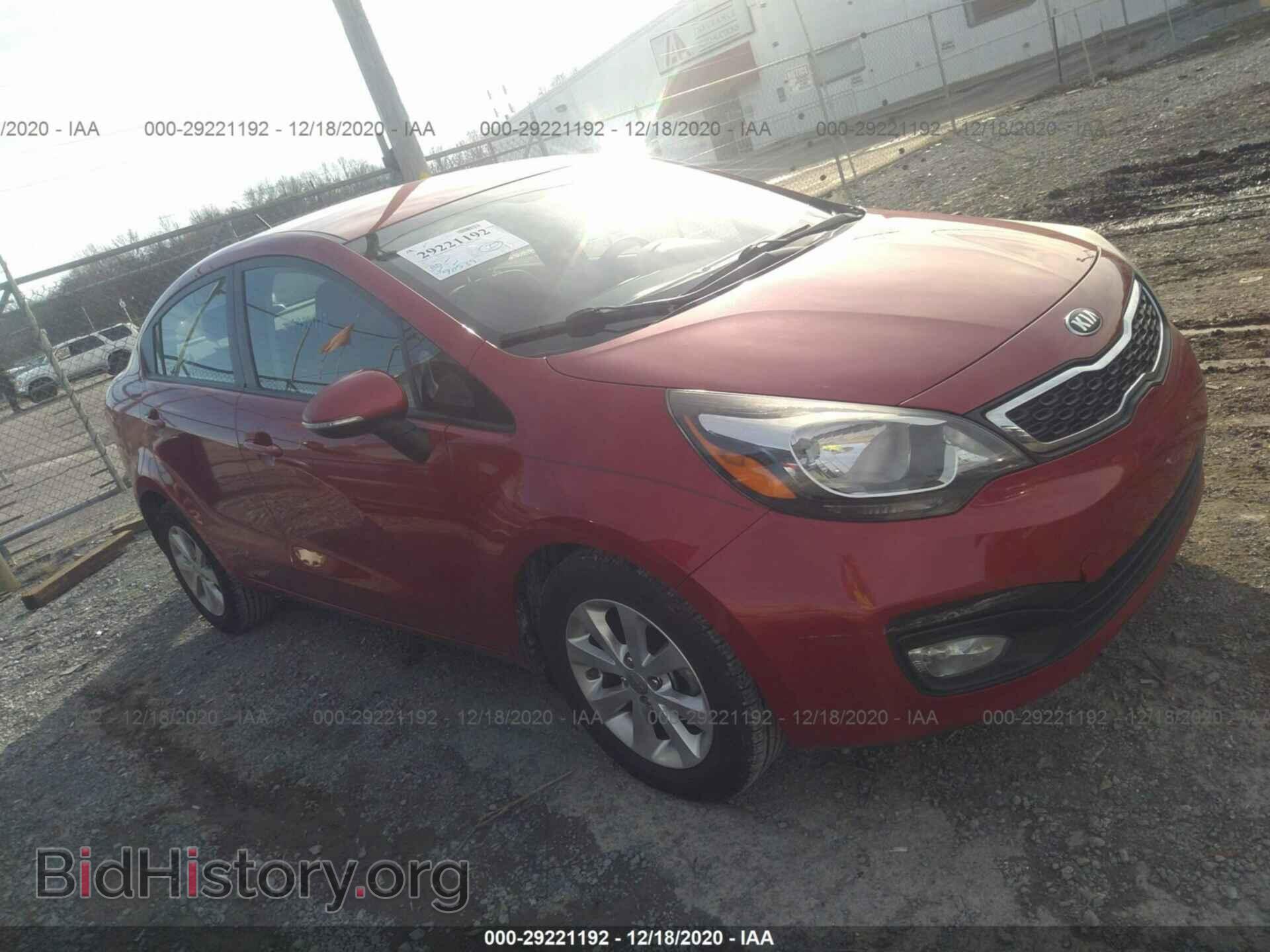 Фотография KNADN4A38D6233997 - KIA RIO 2013