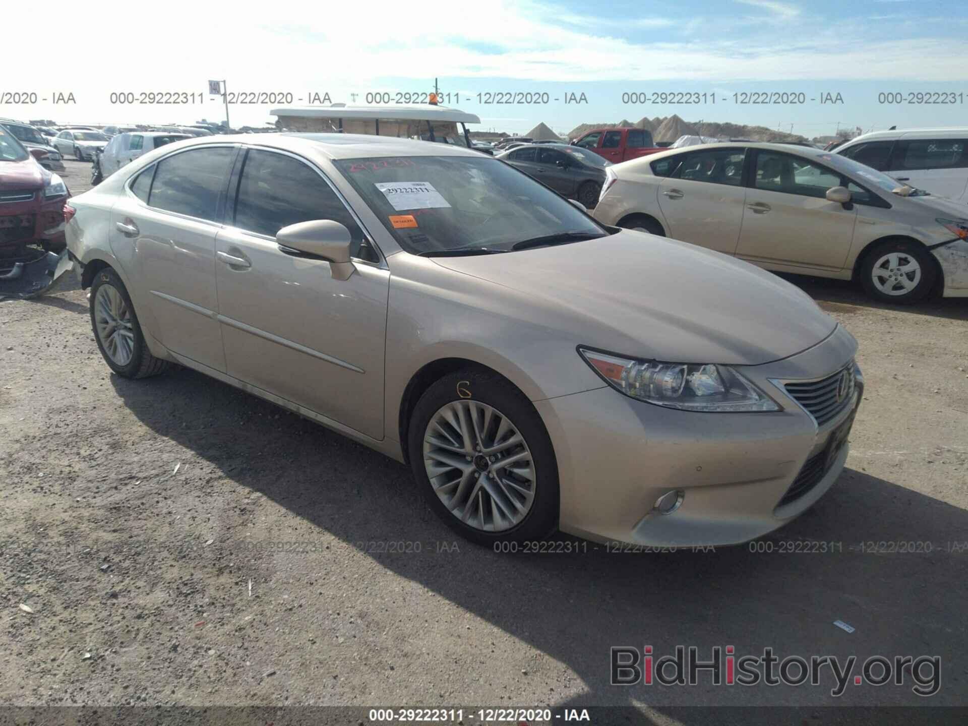 Photo JTHBK1GG6D2025196 - LEXUS ES 350 2013