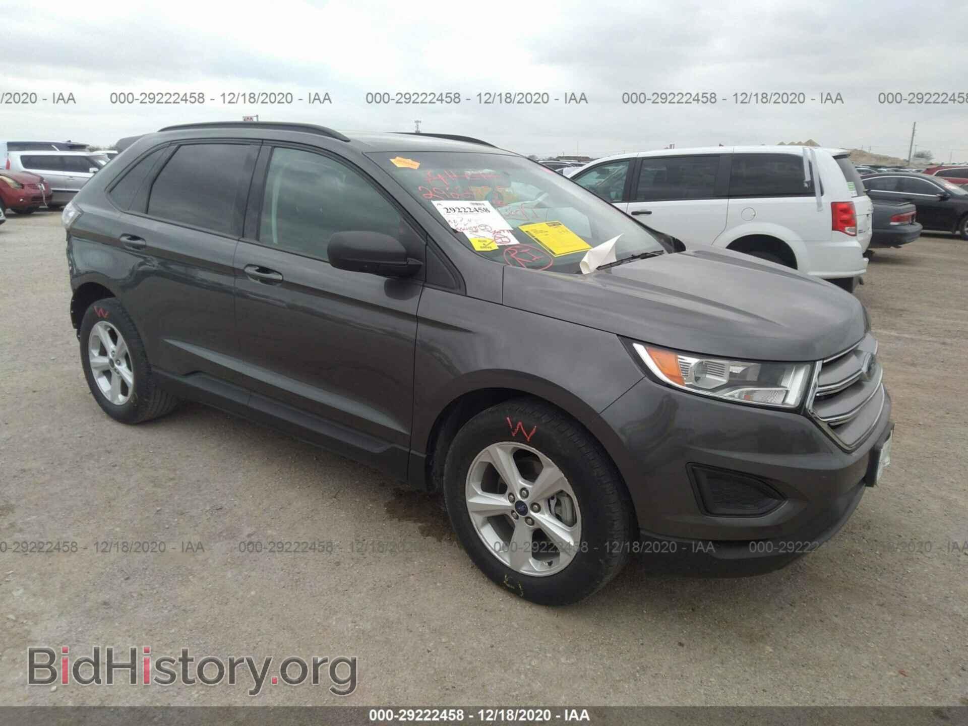 Фотография 2FMPK3G94HBB16337 - FORD EDGE 2017