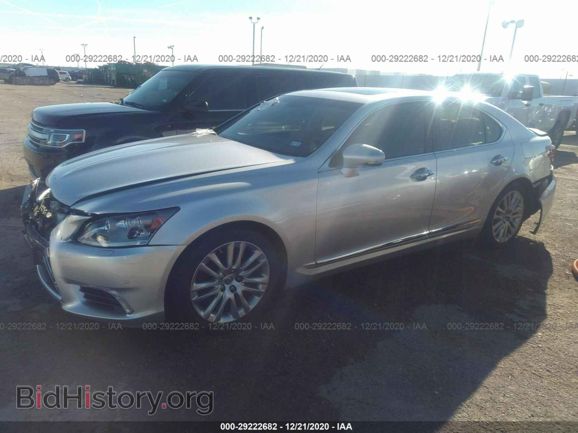 2013 LEXUS LS 460 - VIN: JTHBL5EF2D5124000 - Фото 2