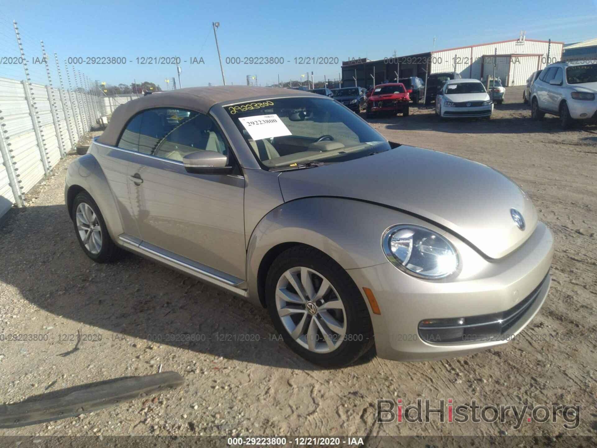 Photo 3VW5A7AT9FM815899 - VOLKSWAGEN BEETLE CONVERTIBLE 2015